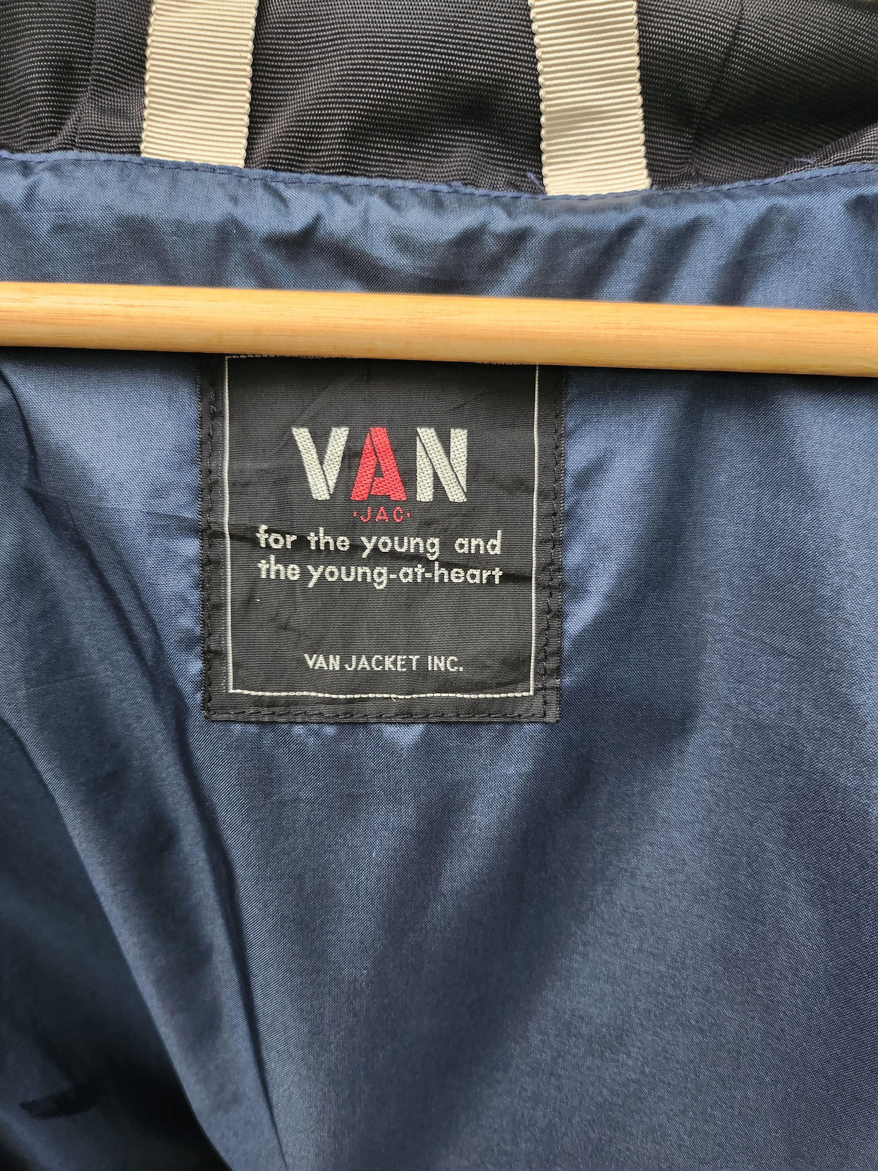 If Six Was Nine × Japanese Brand × Van 💥Vintage VAN JAC Outfitter Long Hoodies Jacket Size US M / EU 48-50 / 2 - 13 Thumbnail
