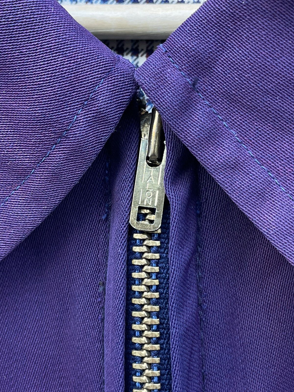 Vintage McGregor Purple Eggplant Gabardine Reversible Ricky Jacket Size US S / EU 44-46 / 1 - 5 Thumbnail