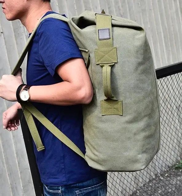VIBE Canvas Travel Backpack Size ONE SIZE - 2 Thumbnail