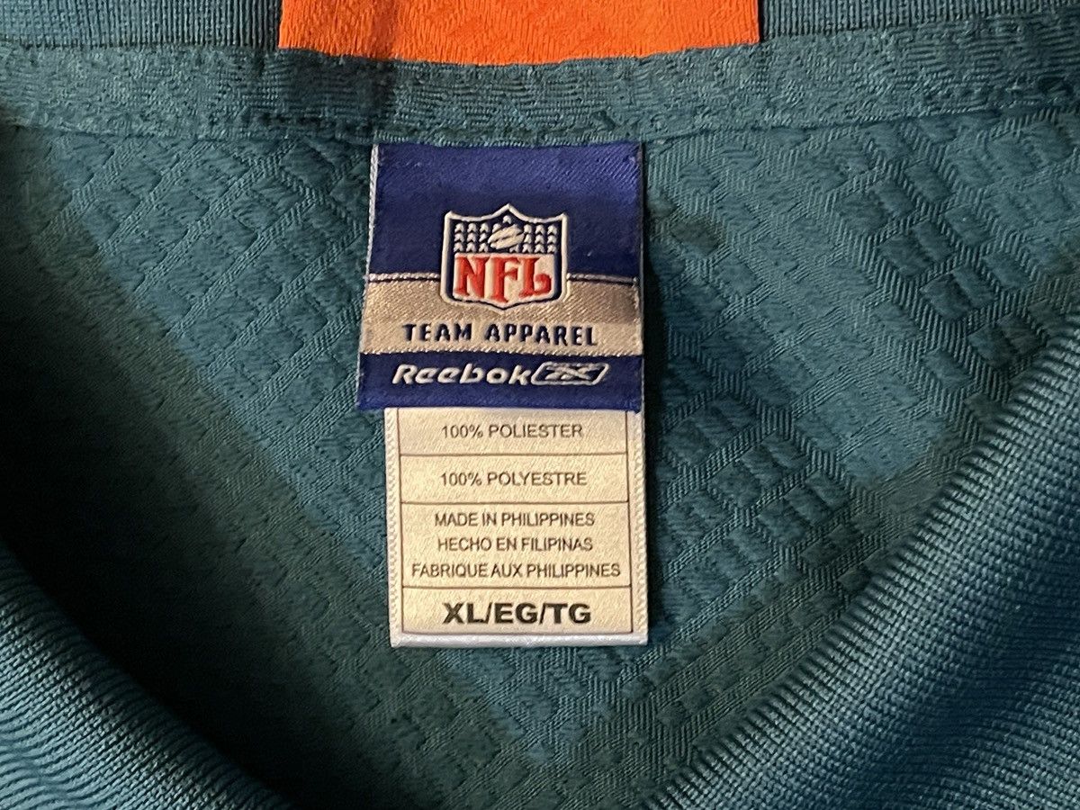 Reebok Miami Dolphins Football Polo Shirt Mens XL Green Reebok NFL Size US XL / EU 56 / 4 - 4 Thumbnail