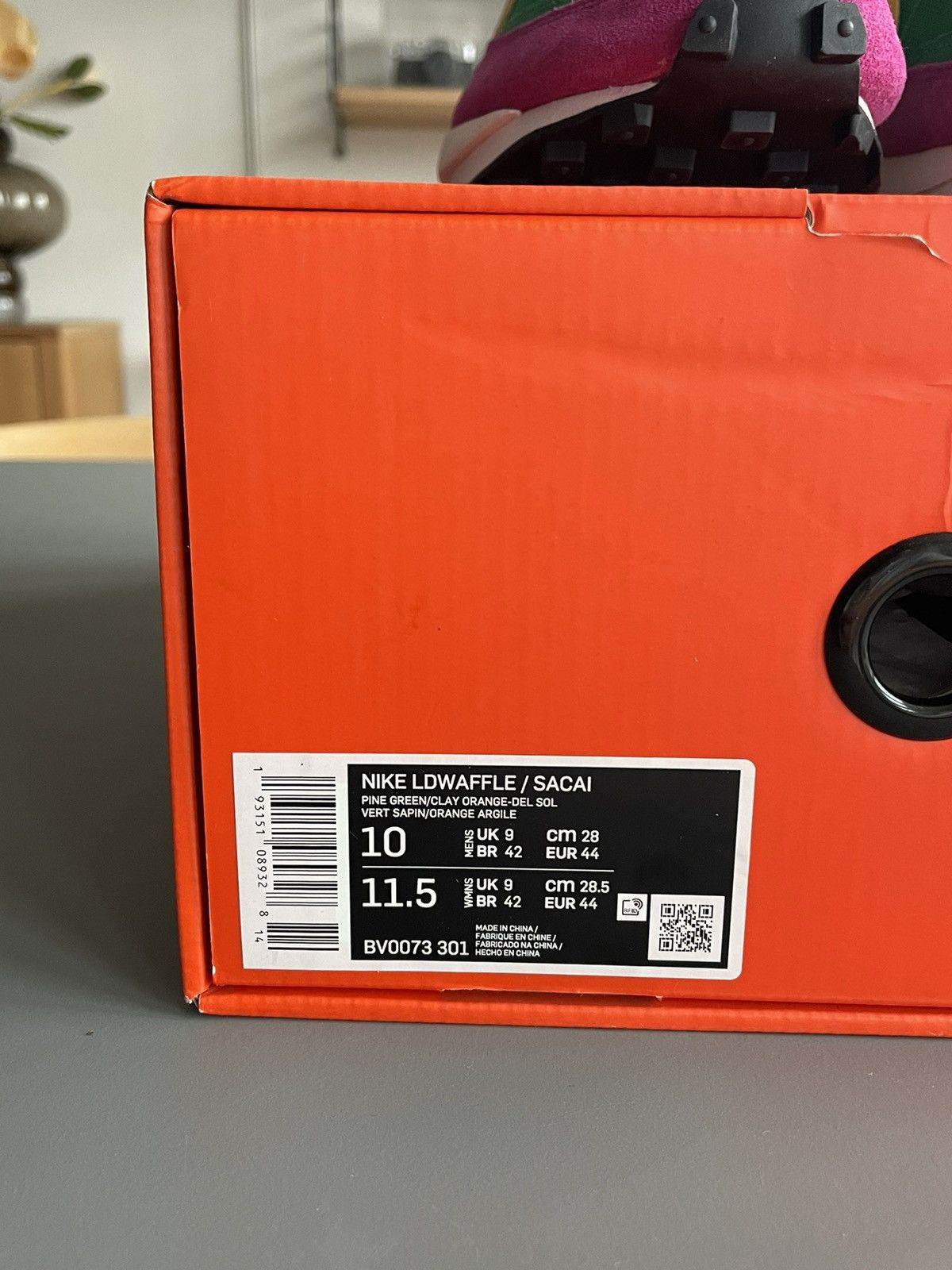 Nike Nike Waffle LD Sacai ‘Pine Green’ Size US 10 / EU 43 - 8 Thumbnail