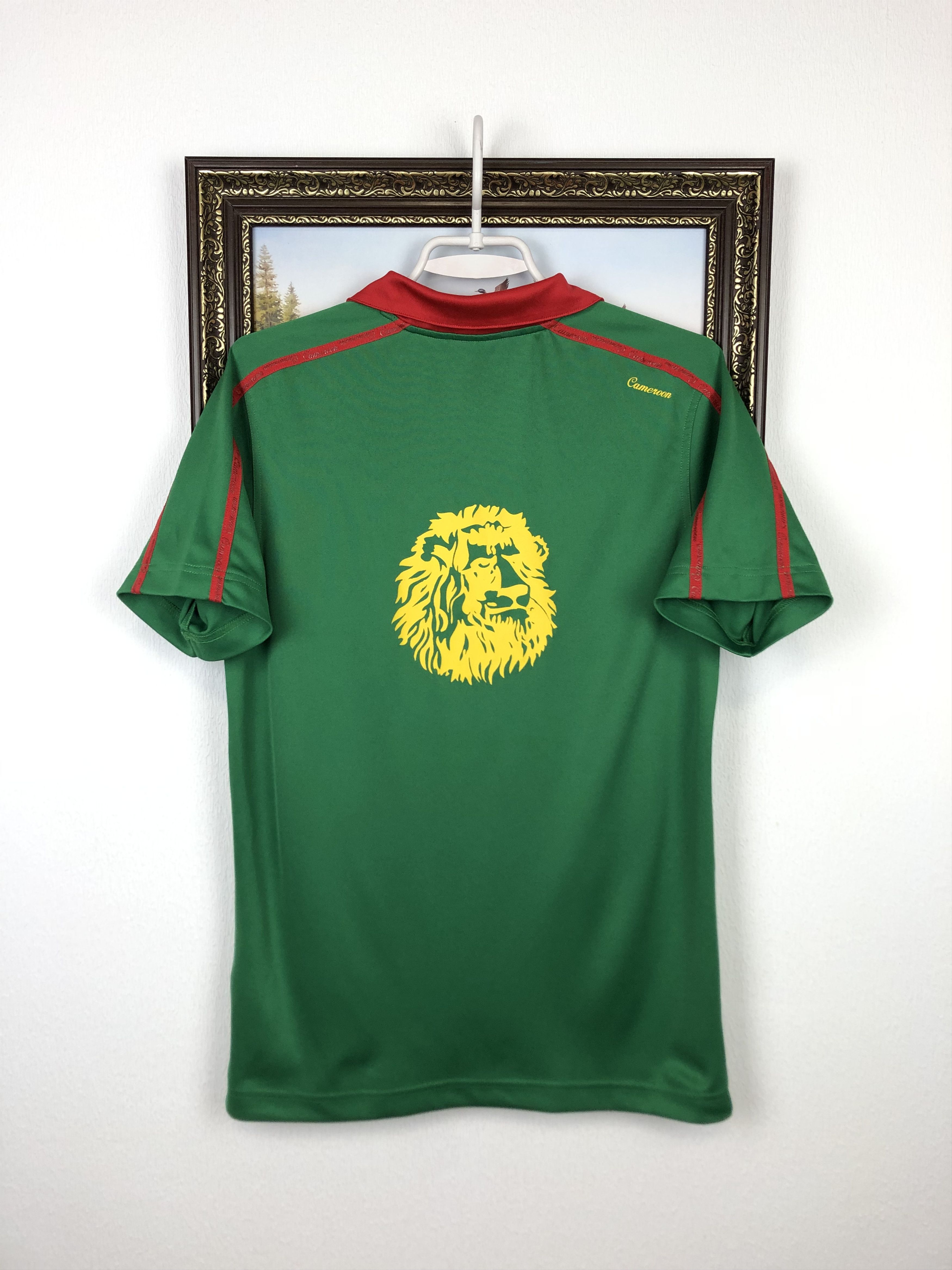 Puma Vintage Cameroon Football Shirt Soccer Jersey Tee Hype Size US S / EU 44-46 / 1 - 10 Thumbnail