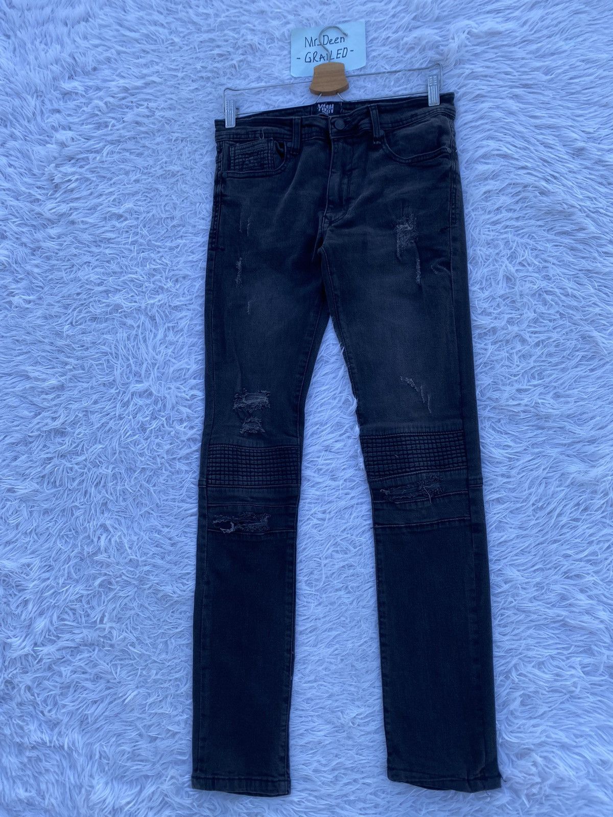 Japanese Brand Rare Vintage Youngmen YMN Max Skinny Jeans/ Denim Size US 32 / EU 48 - 4 Thumbnail
