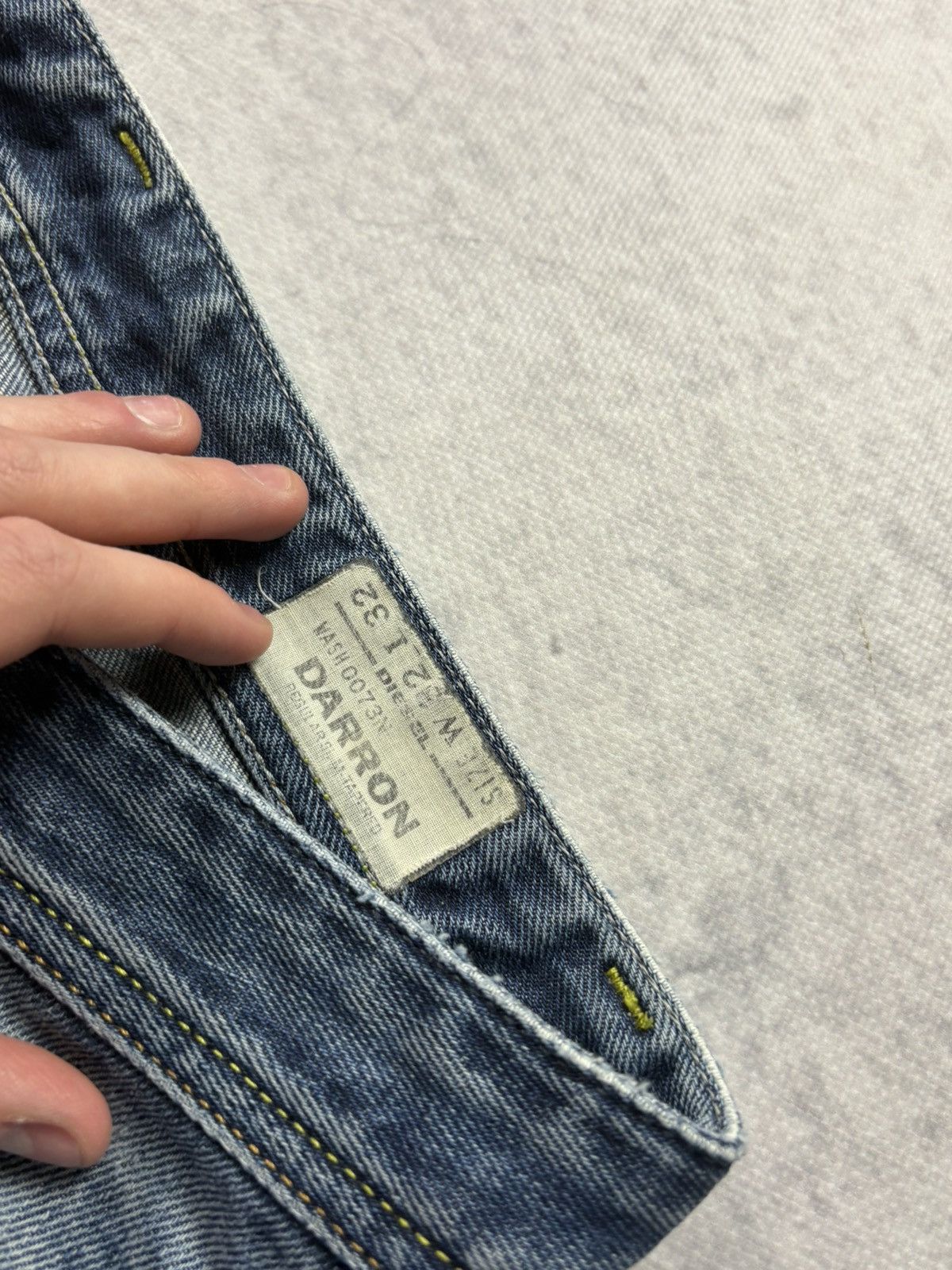 Diesel VINTAGE DIESEL DARRON DENIM JEANS WASHED RETRO Size US 32 / EU 48 - 9 Thumbnail