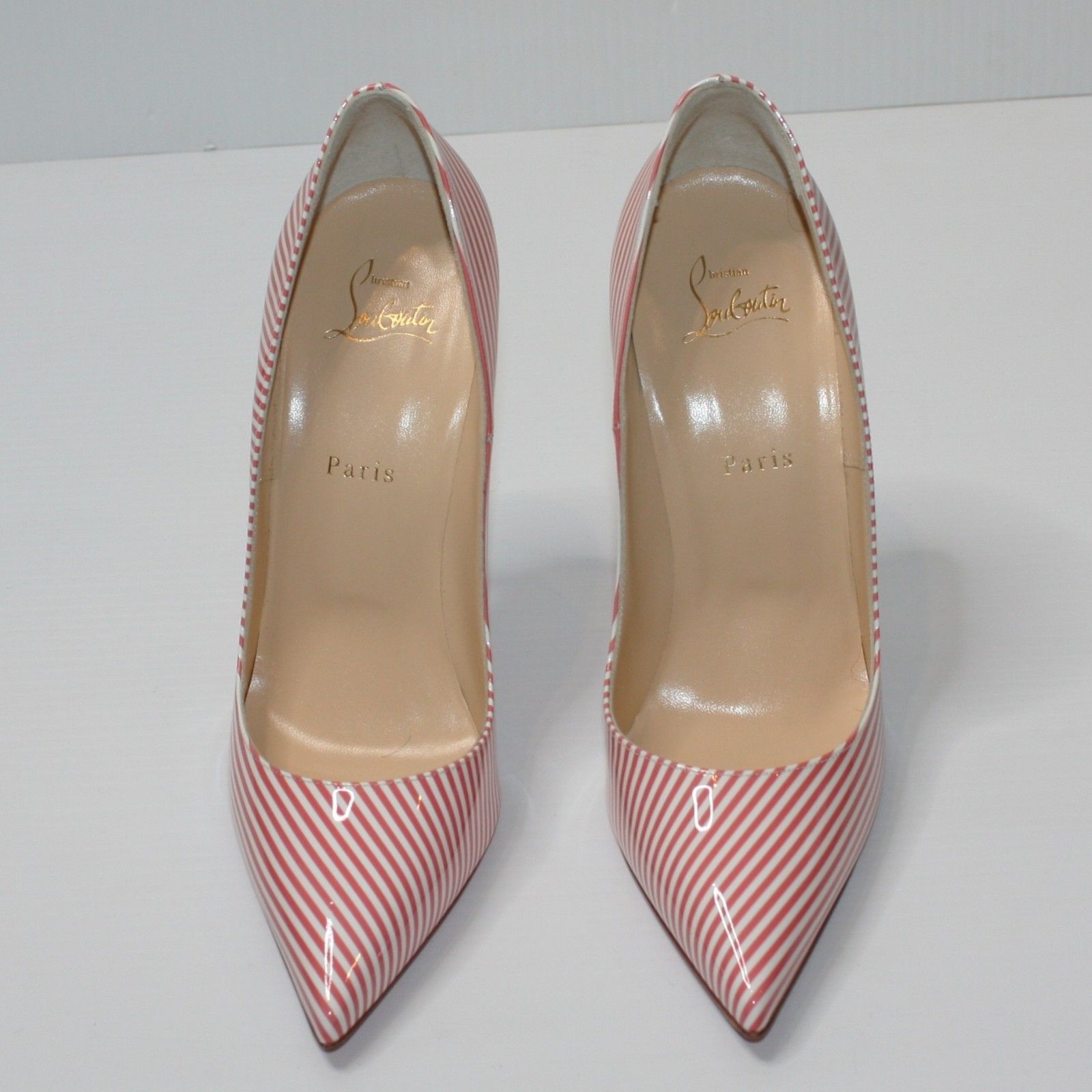 Christian Louboutin So Kate 120 Striped Smoothie Pump Shoes in EU 41 / US 11 NEW Size US 11 / IT 41 - 2 Thumbnail