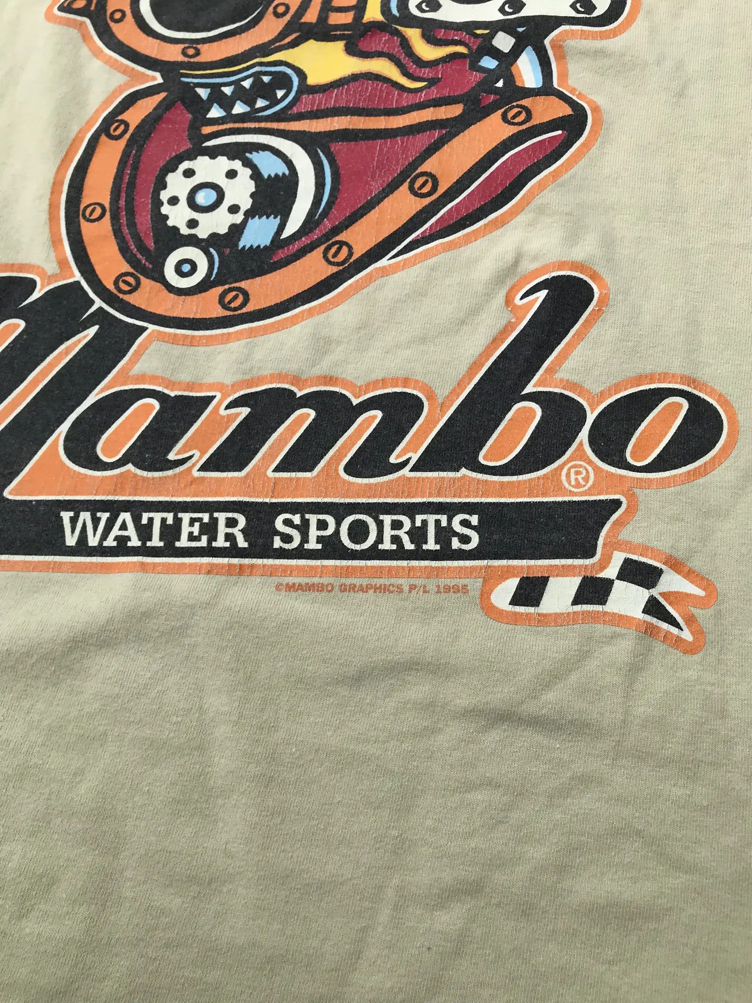 Mambo Mambo 1995 Water Sports arts Shirt Size US L / EU 52-54 / 3 - 6 Thumbnail