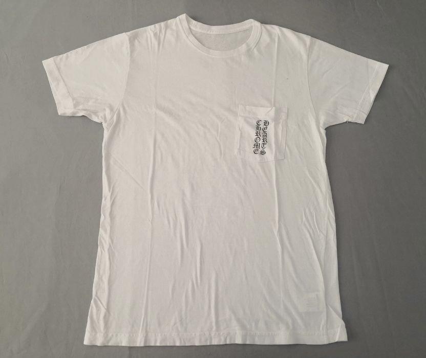 Chrome Hearts Chrome Hearts T-White shirt logo in pocket | Grailed