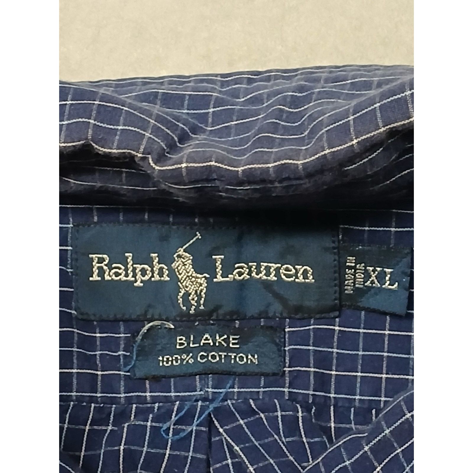 Polo Ralph Lauren Polo Ralph Lauren (XL) Multicolor Plaid Blake Cotton Shirt Size US XL / EU 56 / 4 - 5 Thumbnail