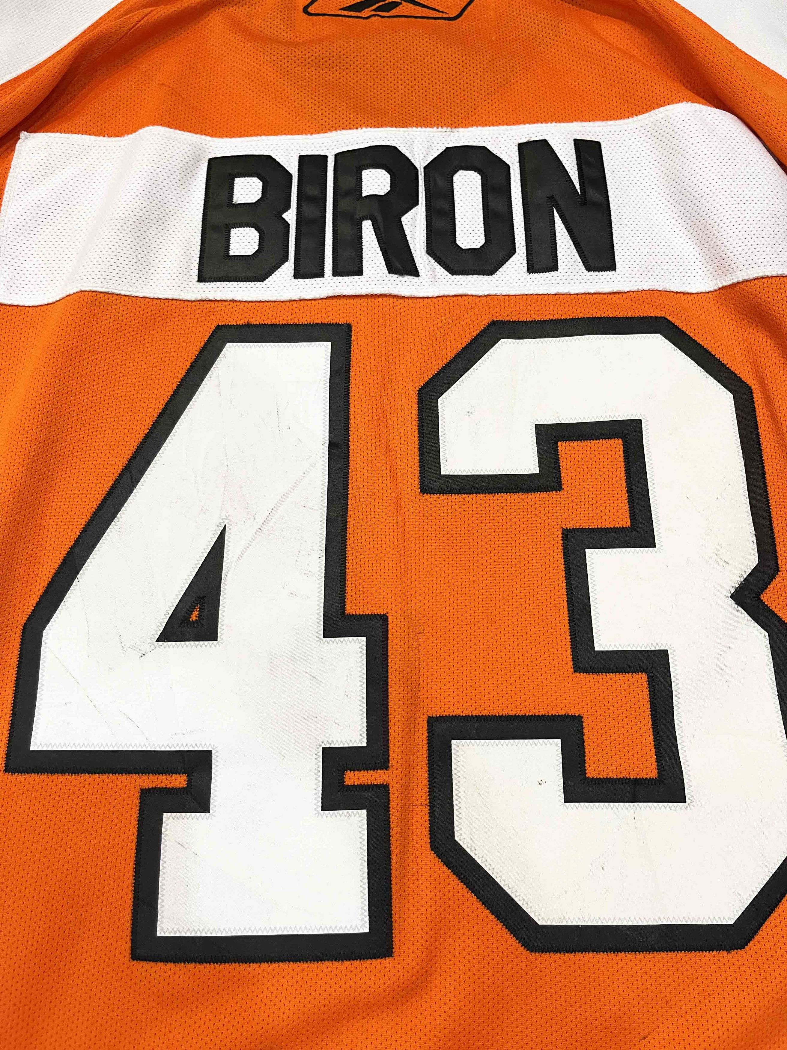 Reebok Reebok Philadelphia Flyers BIRON #43 NHL Hockey Jersey Size US XL / EU 56 / 4 - 6 Thumbnail