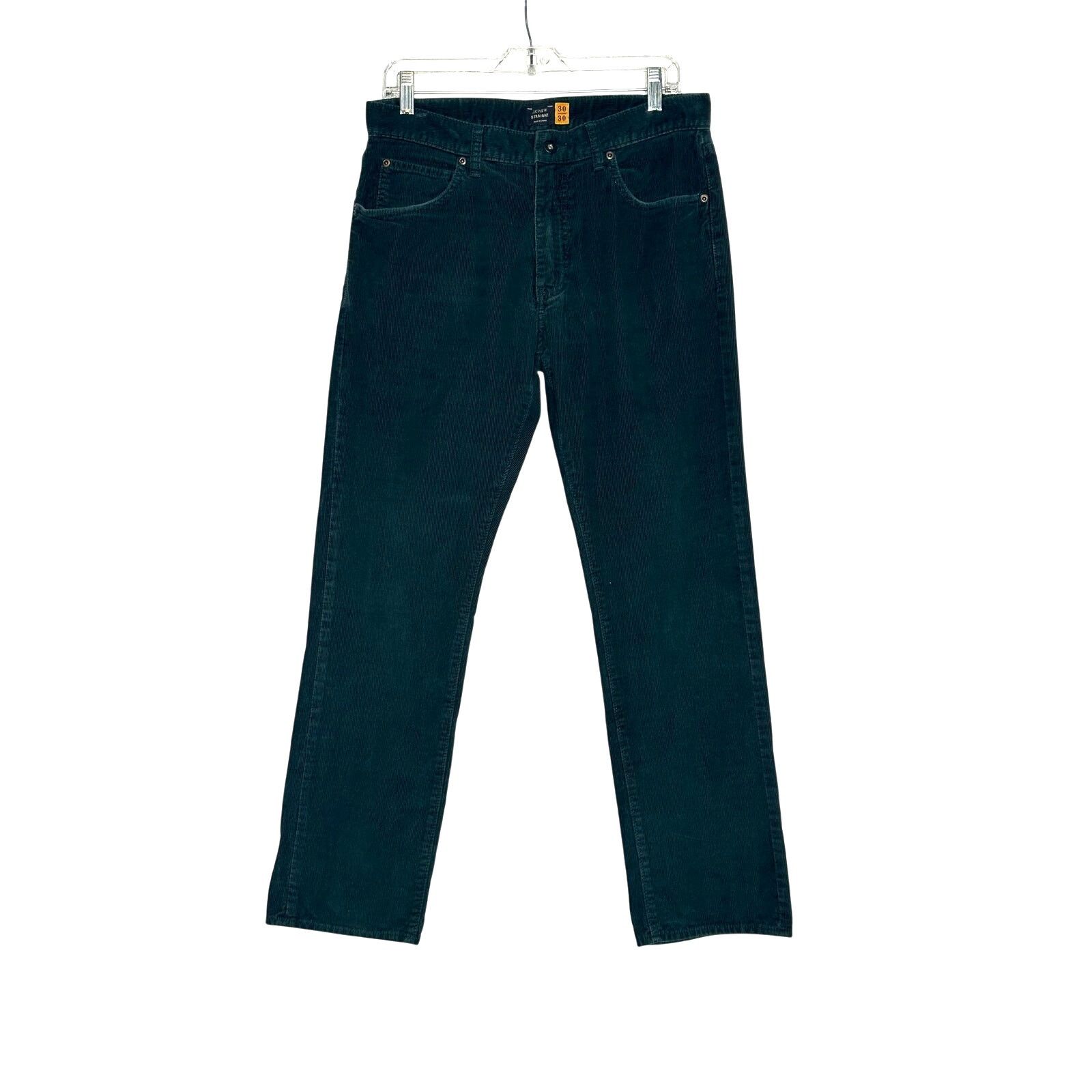 J.Crew J.Crew green corduroy straight legs jeans size 30 Size US 30 / EU 46 - 1 Thumbnail