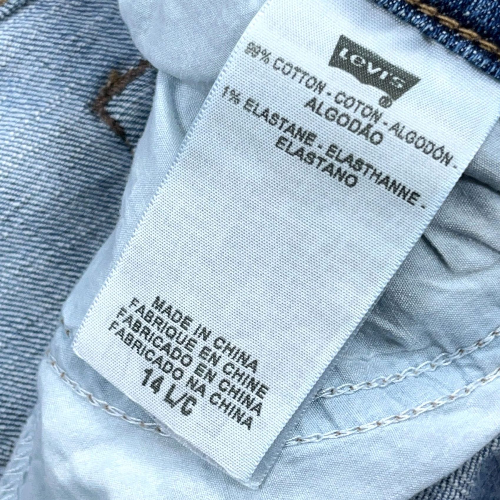 Levi's VINTAGE Levi's 515 Jeans Women 14 Mid Rise Boot Cut 34x28 Blue Regular Denim Size 36" / US 14 / IT 50 - 4 Thumbnail