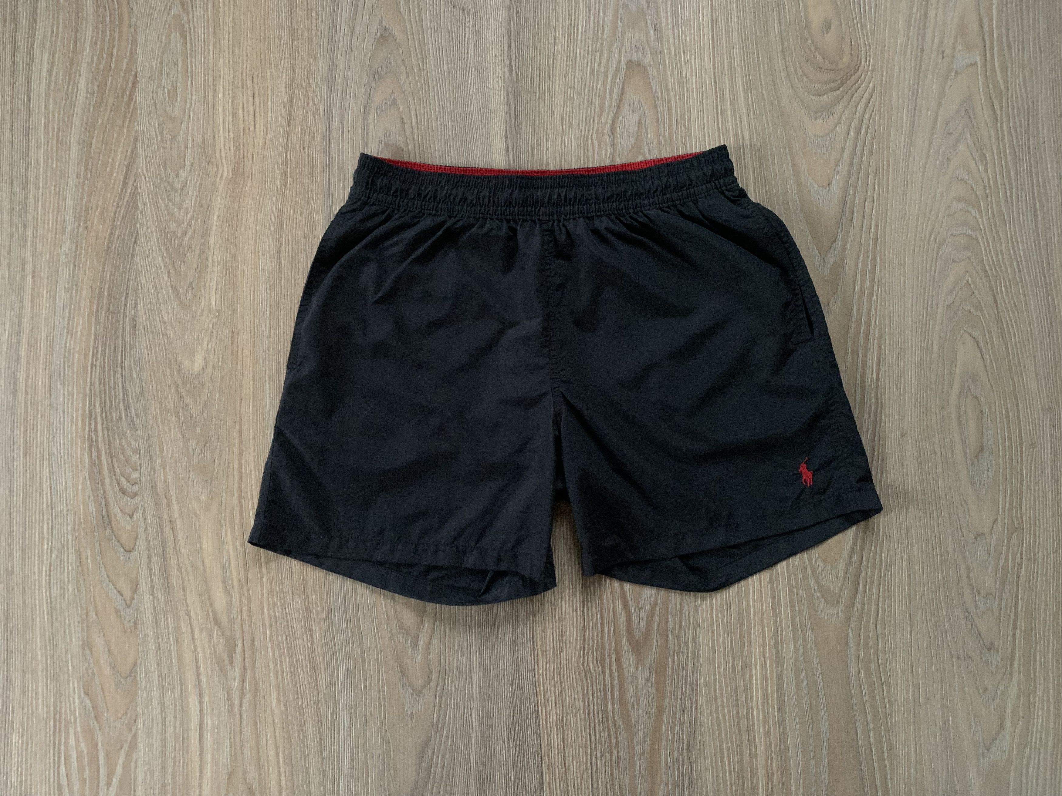 Polo Ralph Lauren × Ralph Lauren Polo Ralph Lauren Black Swim Shorts Size US 32 / EU 48 - 2 Thumbnail