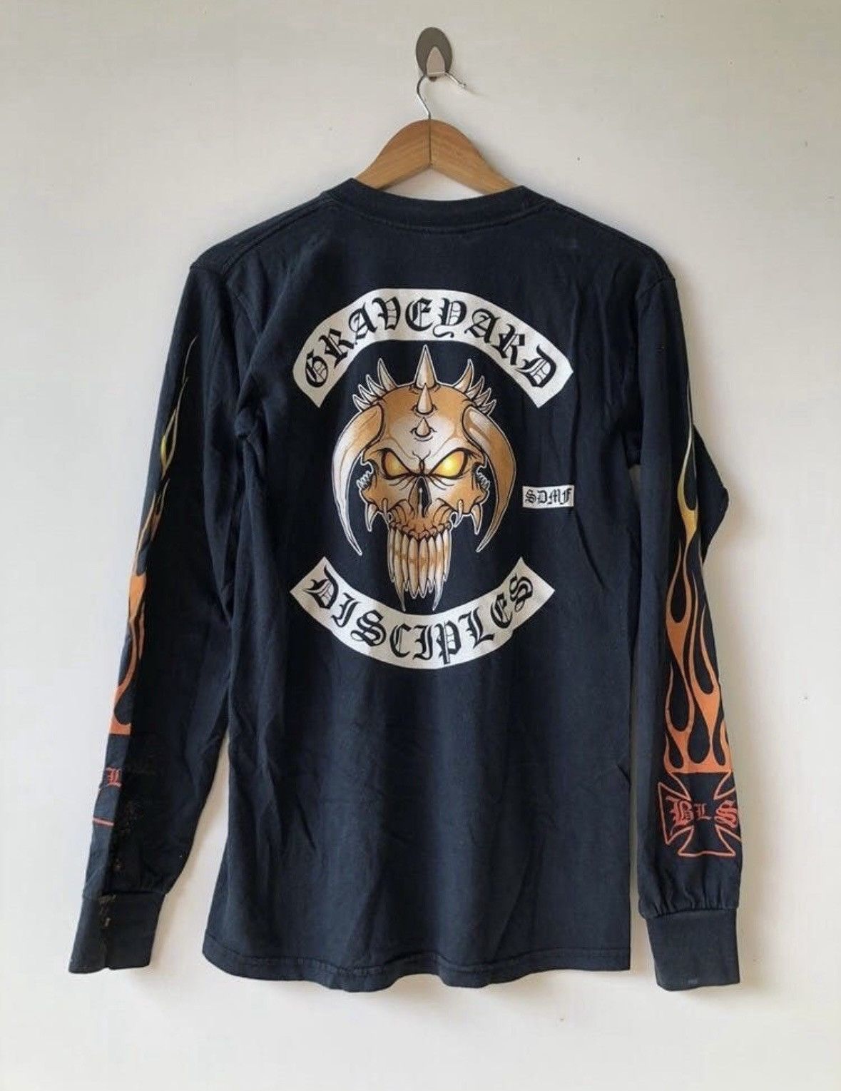 Vintage BlackLabelsociety long sleeve graveyard disciple zakk wylde Size US S / EU 44-46 / 1 - 1 Thumbnail