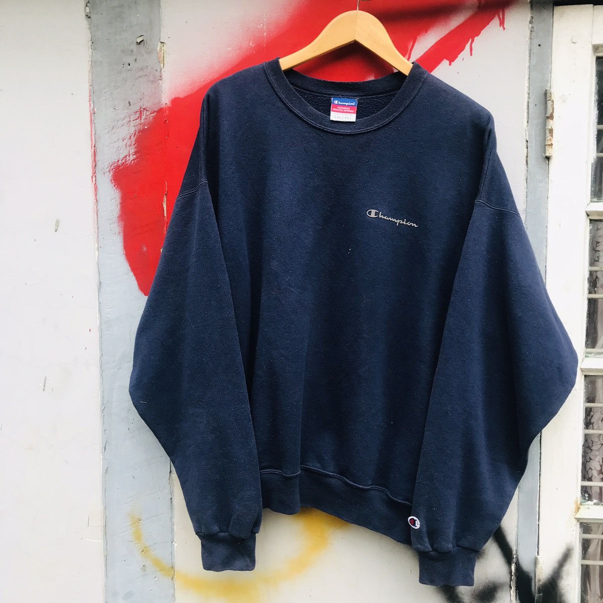 Champion × Vintage Vintage Champion Crew Neck Sweatshirt Size US XXL / EU 58 / 5 - 1 Thumbnail