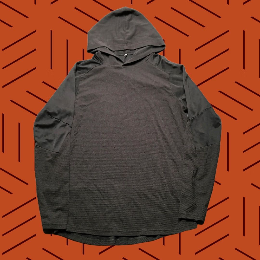 Vintage State & Liberty Brand Hoodie Mens Large Gray Lightweight Thermal Zip Pockets V-Neck Spring/Fall Regular Fit Size US L / EU 52-54 / 3 - 1 Thumbnail