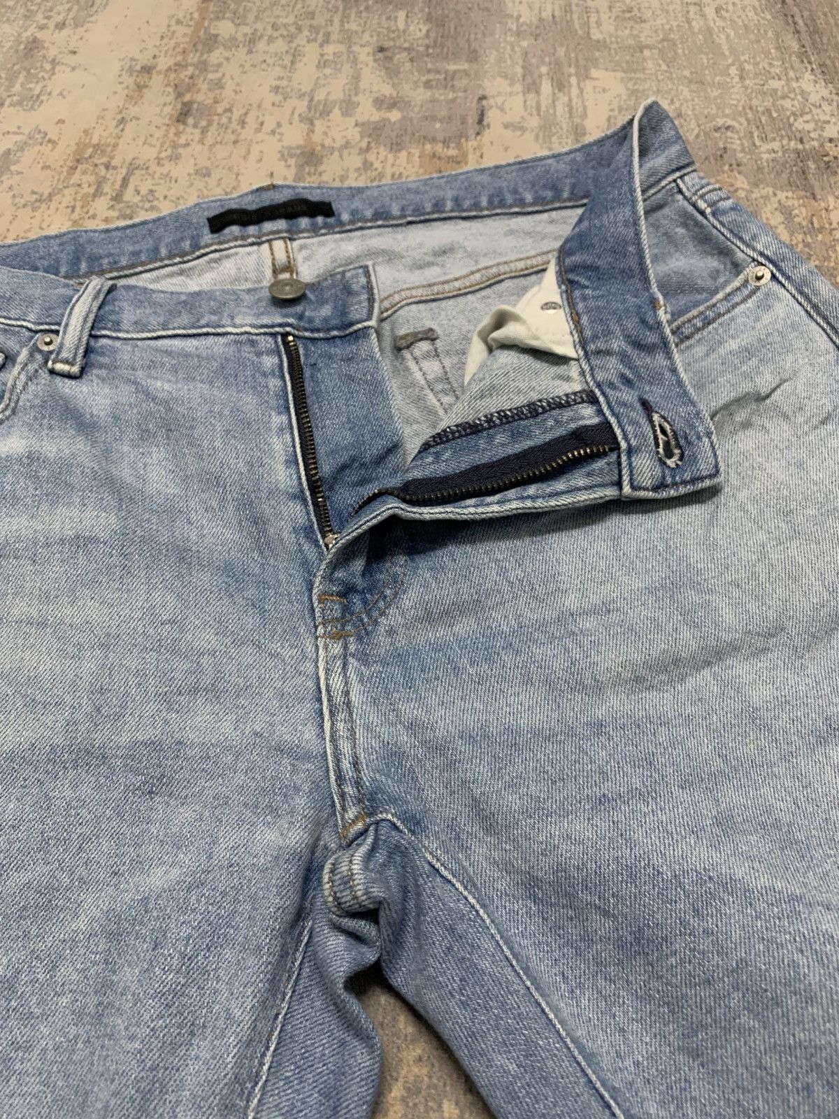 Japanese Brand W34x30 Vintage Uniqlo Distressed Jeans Kapital Style Size US 34 / EU 50 - 6 Thumbnail