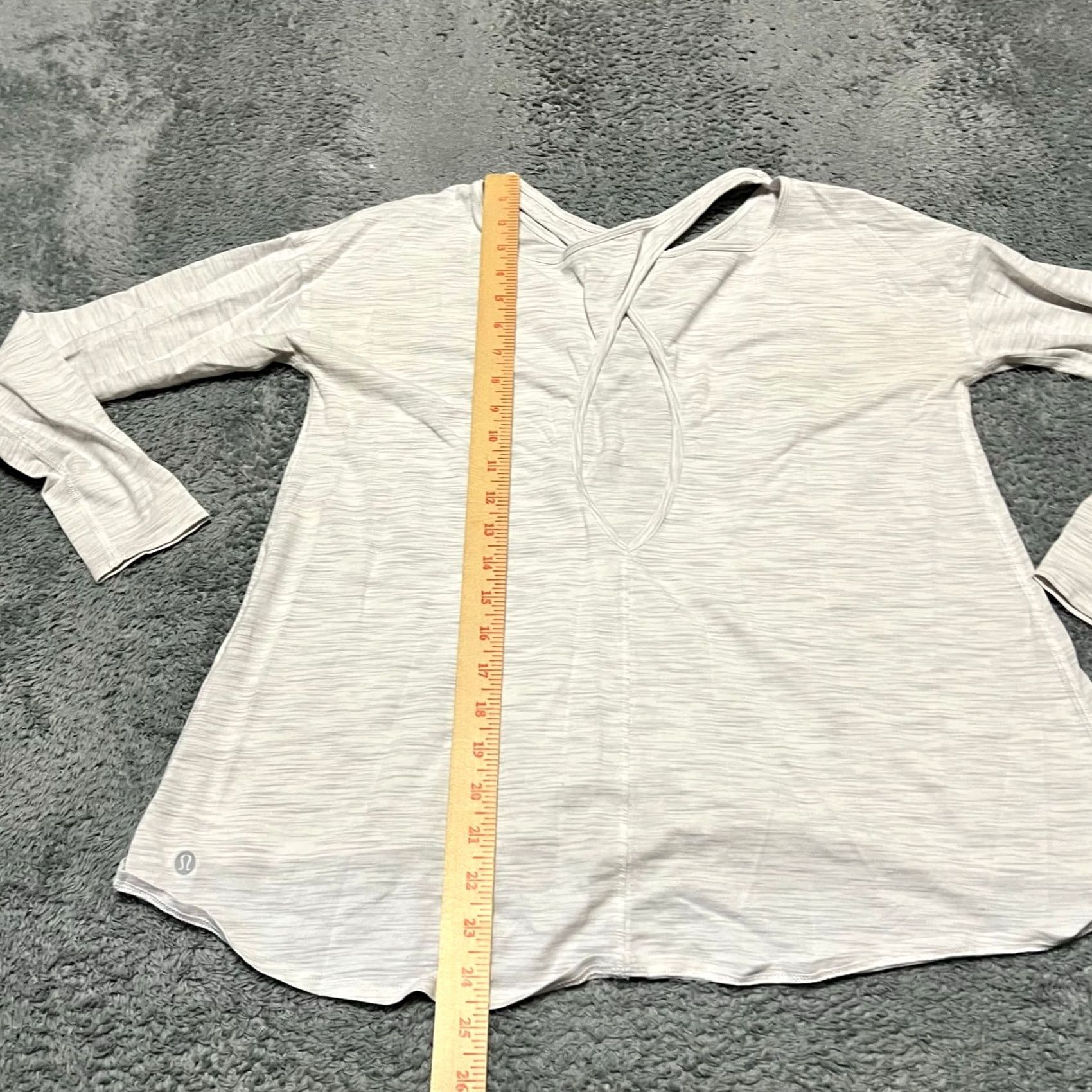 Lululemon Lululemon Shirt Womens 6 Back Into It Long Sleeve Gray Shirt Women 6 Back Into It Long Sleeve Gray Regular Women Mens? Size M / US 6-8 / IT 42-44 - 5 Thumbnail
