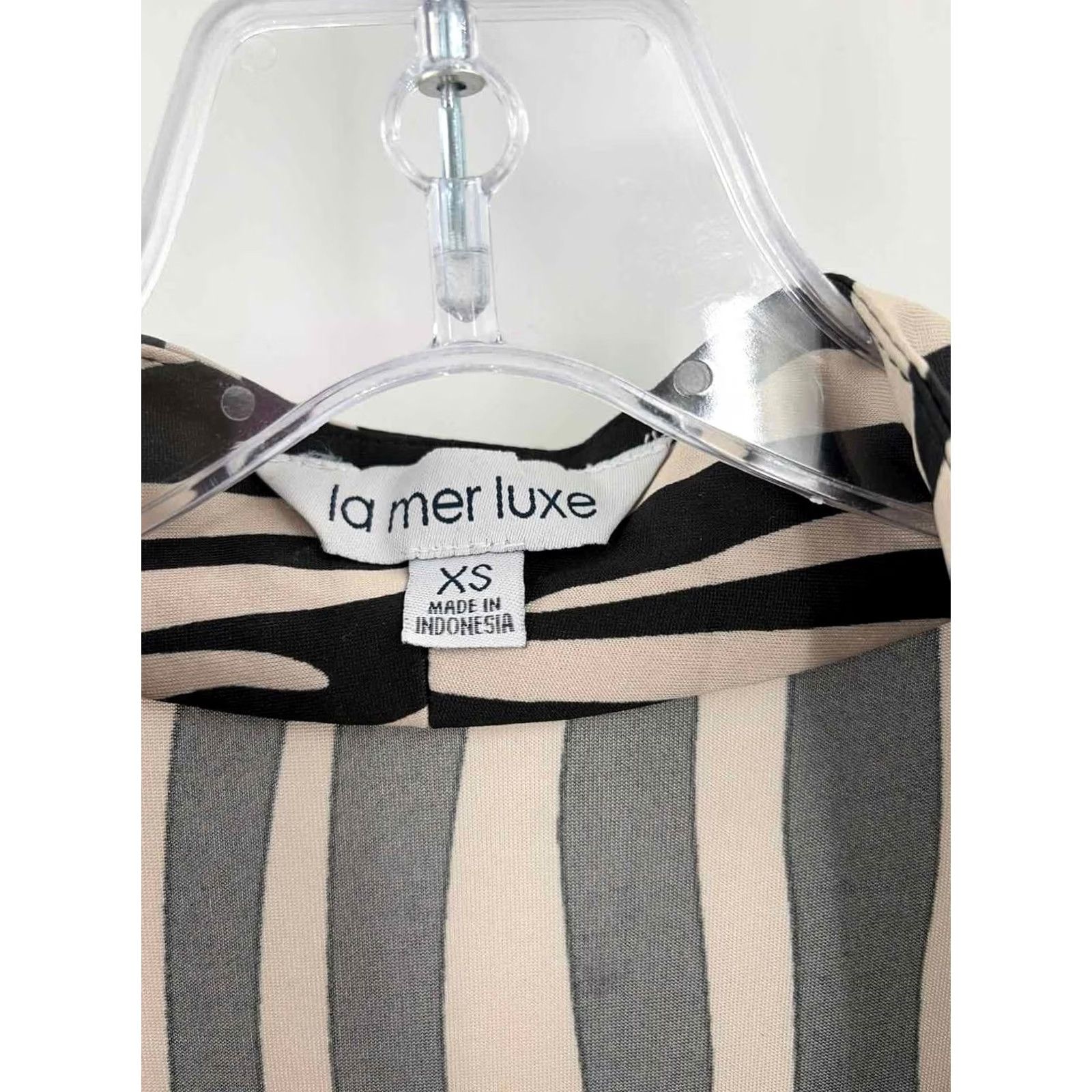 Vintage La Mer Luxe Black XS Athletic Long Sleeve - Pre-Owned Shirt (Regular) Size XS / US 0-2 / IT 36-38 - 3 Thumbnail