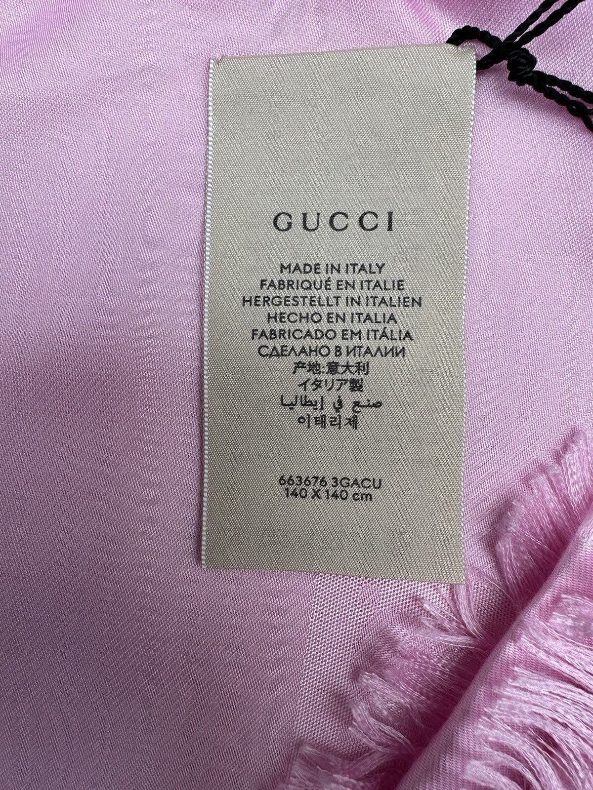 Gucci New Gucci Scarves 140x140cm Size ONE SIZE - 8 Thumbnail