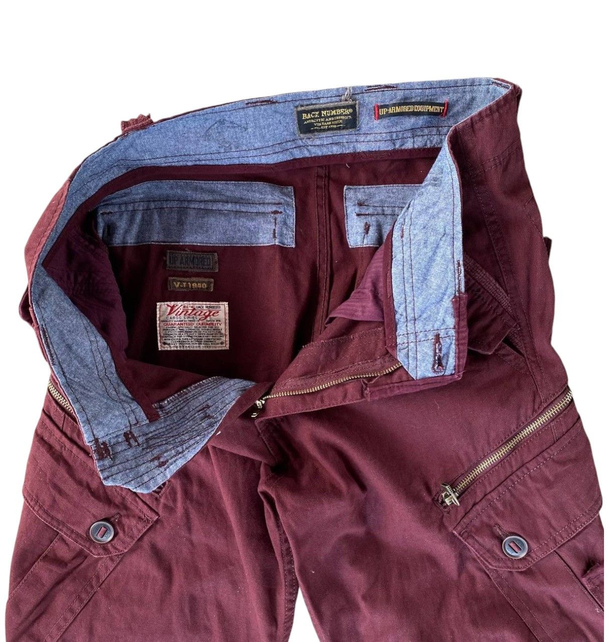 Japanese Brand VINTAGE BACK NUMBER UP-ARMORED MILITARY UTILITY CARGO Size US 31 - 11 Thumbnail