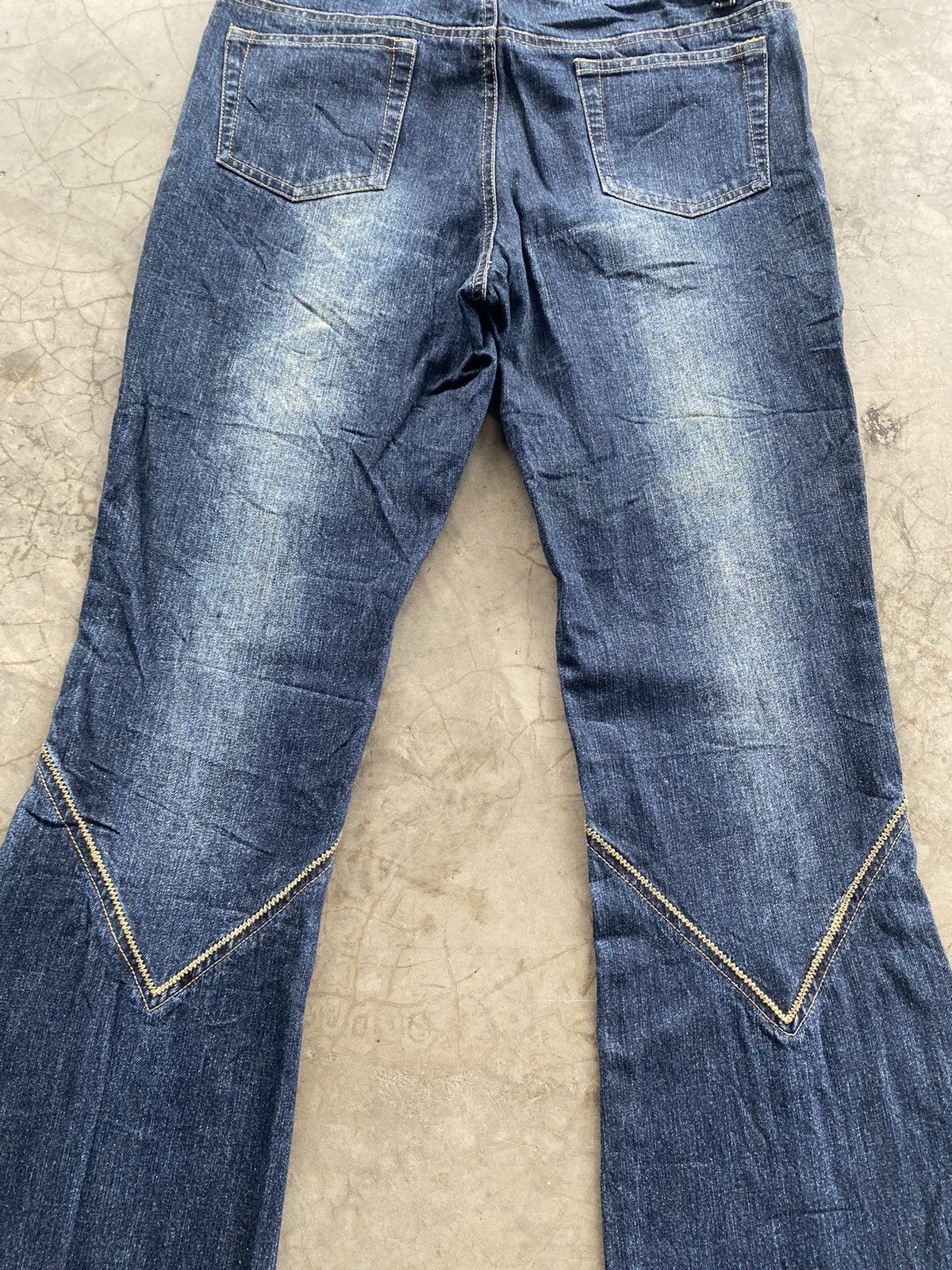 Hysteric Glamour × If Six Was Nine × Le Grande Bleu (L.G.B.) Flare Jeans Japanese Python Oririn Boot Cut p114 Size US 29 - 11 Thumbnail