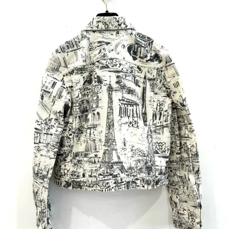 Dior Dior Women's Printed Cotton Jacket . Size M / US 6-8 / IT 42-44 - 3 Thumbnail