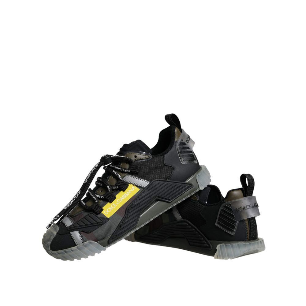 Dolce & Gabbana Dolce & Gabbana Multicolor Lace Up Low Top NS1 Sneakers Shoe Size US 6 / EU 39 - 7 Thumbnail
