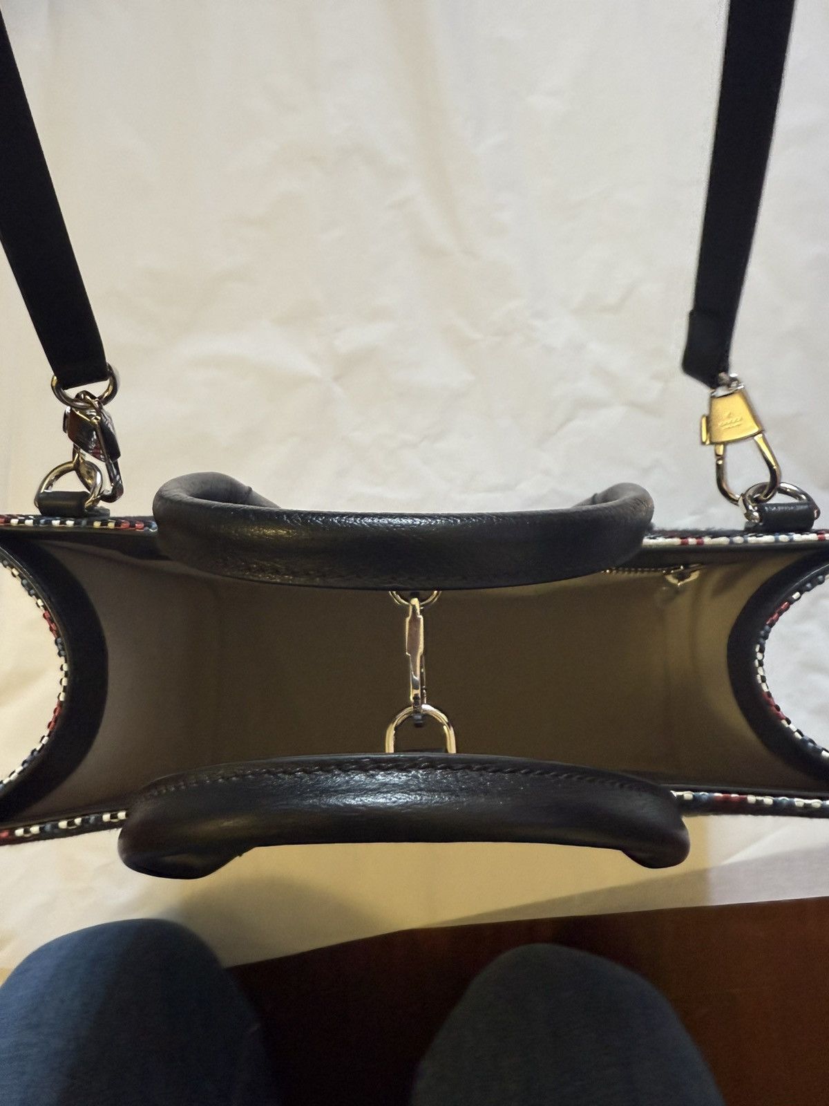 Gucci Gucci ICCUG bag in canvas and leather. Size ONE SIZE - 6 Thumbnail