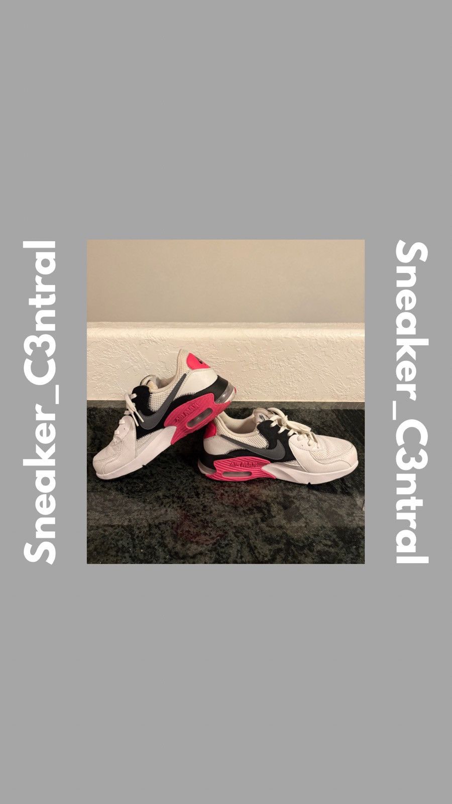Nike Nike Air Max Excee White/Pink WM Size 9 – Used, No Box Size US 9 / IT 39 - 1 Thumbnail