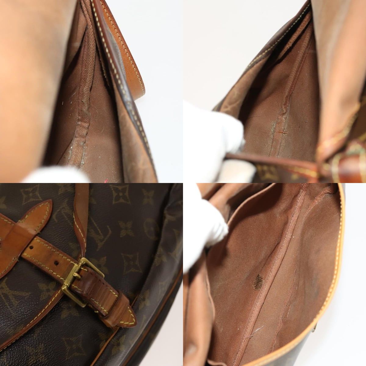 Louis Vuitton LOUIS VUITTON Monogram Saumur 30 Shoulder Bag M42256 Size ONE SIZE - 13 Thumbnail