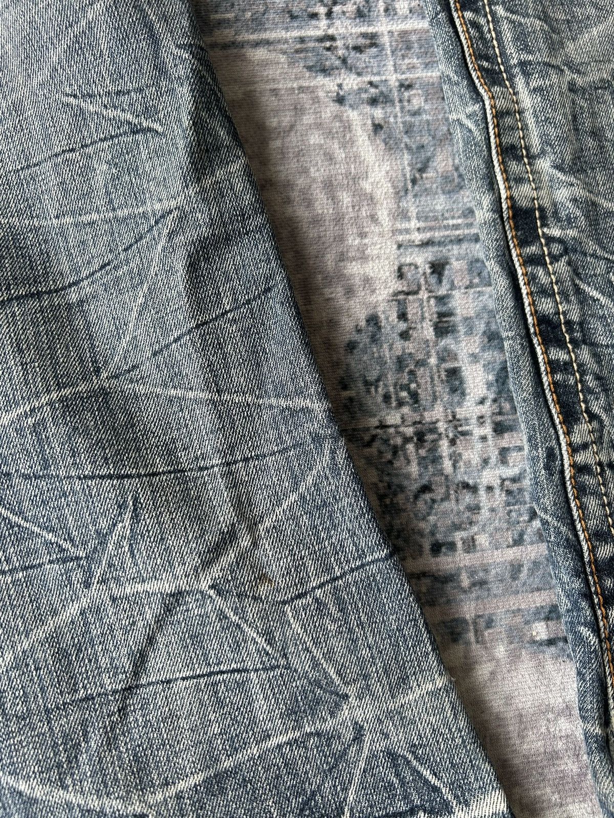 If Six Was Nine Semantic Design Bootcut Jeans Size US 32 / EU 48 - 6 Thumbnail