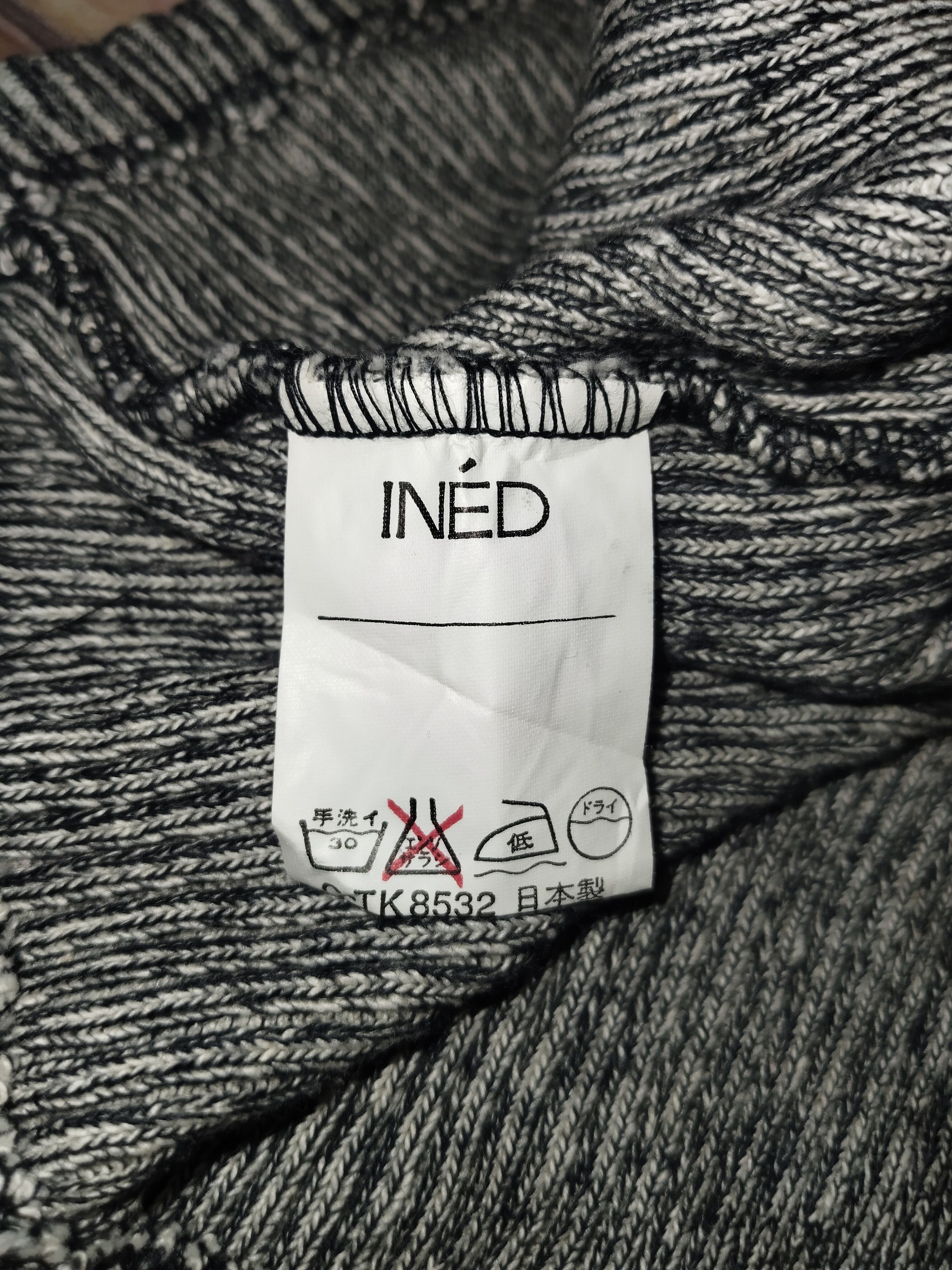 Issey Miyake INED x ISSEY MIYAKE Stripes Crop Long Sleeve Size M / US 6-8 / IT 42-44 - 6 Thumbnail