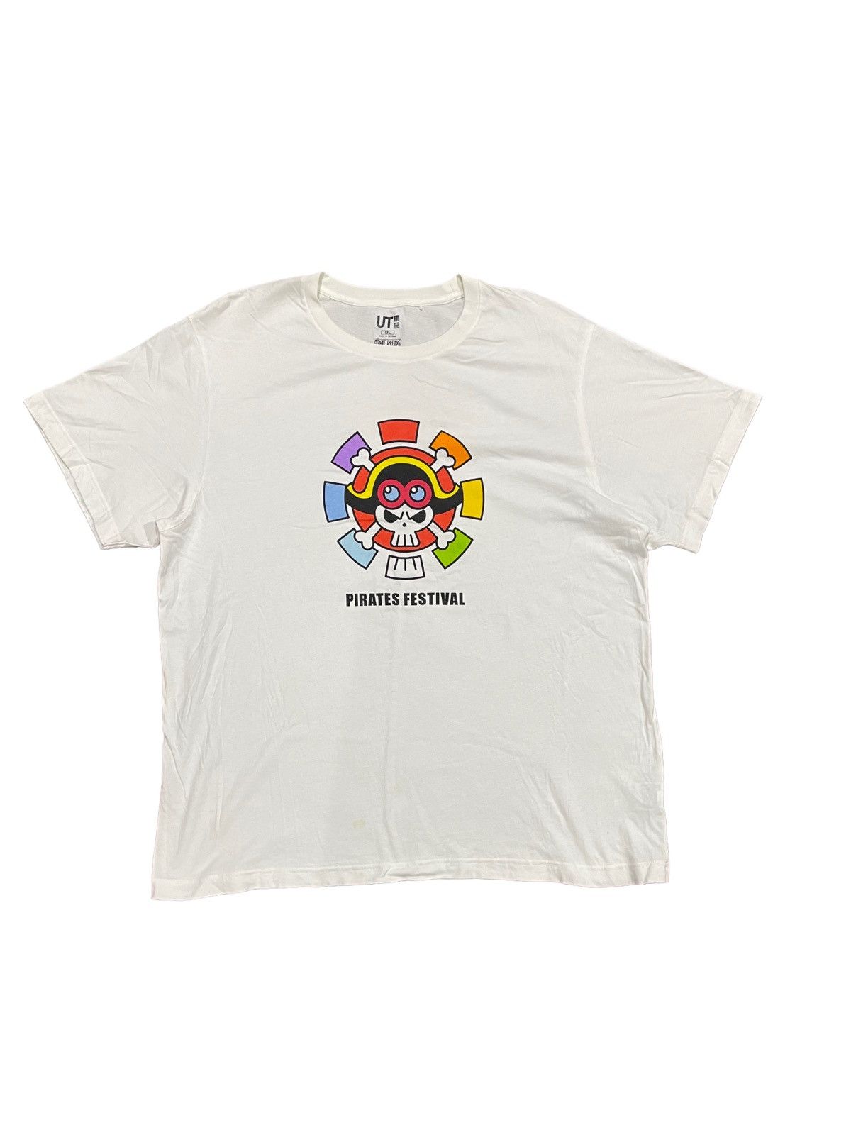 image of One Piece Pirates Festival in White, Men's (Size 2XL)