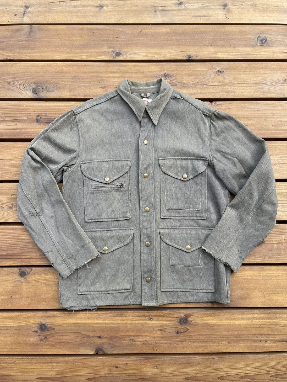Vintage Vintage 1950s Ranger Whipcord wool jacket Size US XL / EU 56 / 4 - 1 Thumbnail