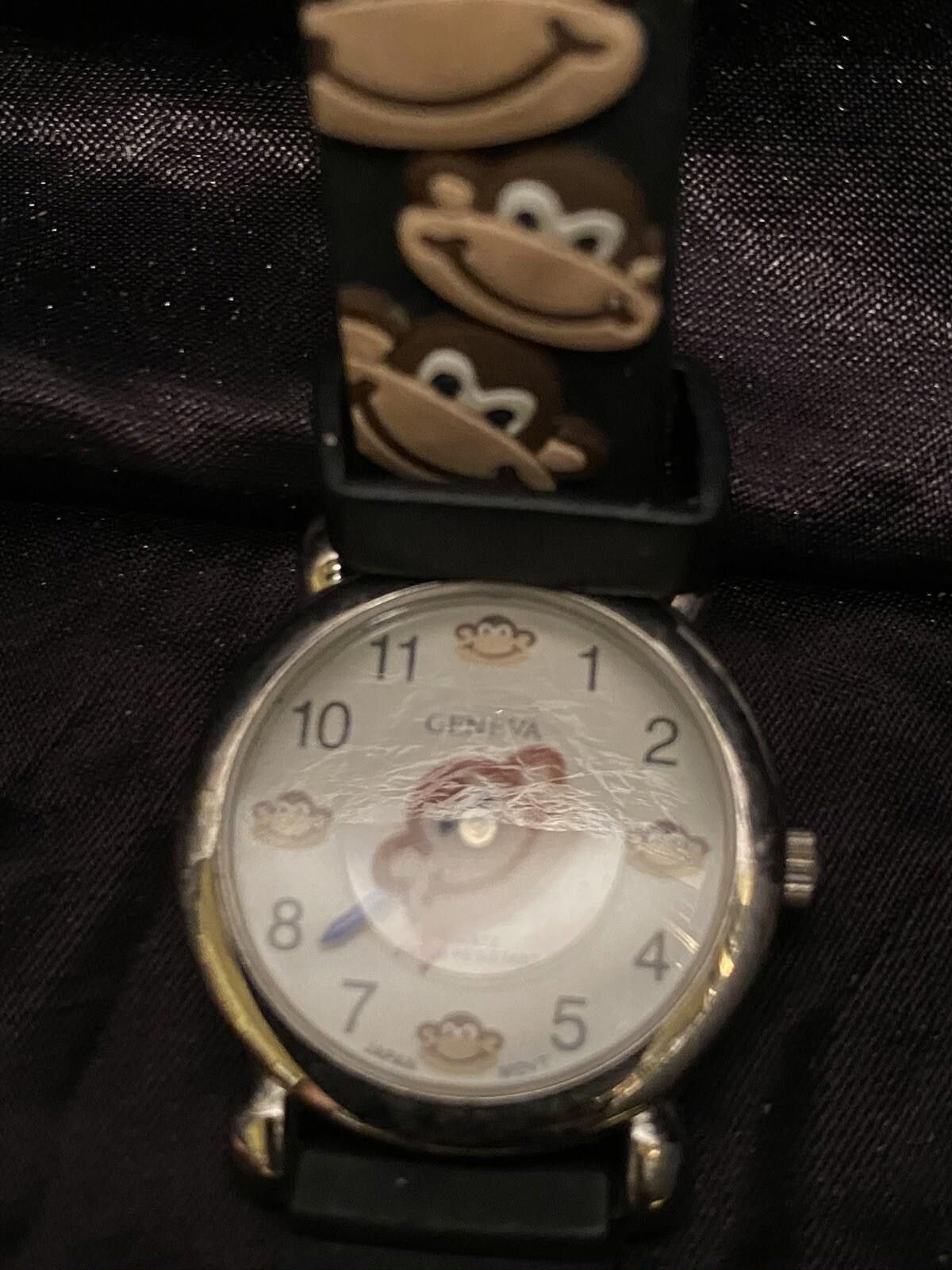Geneva Geneva Moving Monkey Watch Size ONE SIZE - 2 Thumbnail