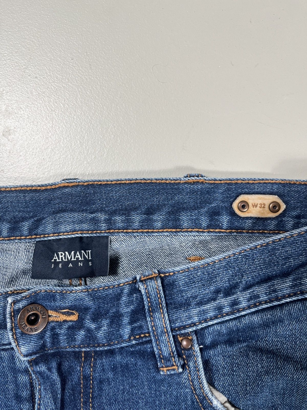 Giorgio Armani Armani Jeans blue denim Size US 32 / EU 48 - 5 Thumbnail