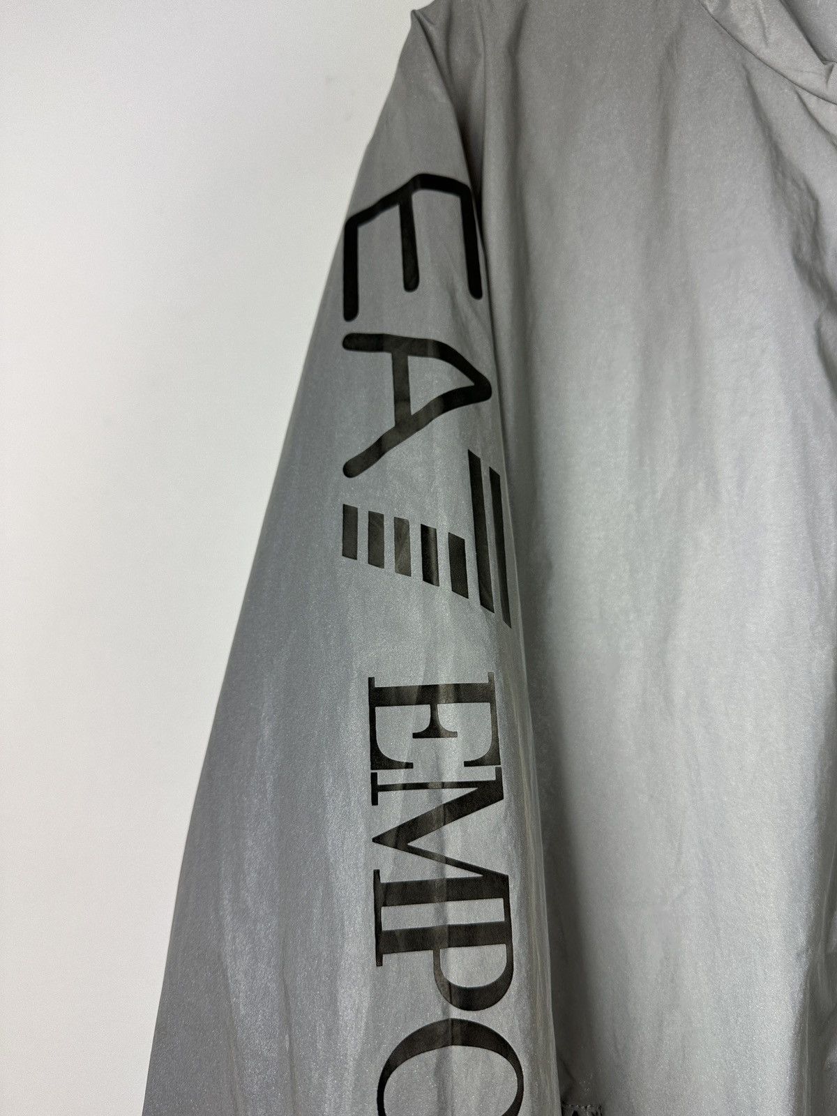 Armani × Emporio Armani Emporio Armani Reflective Zip Up Jacket Size US L / EU 52-54 / 3 - 9 Thumbnail