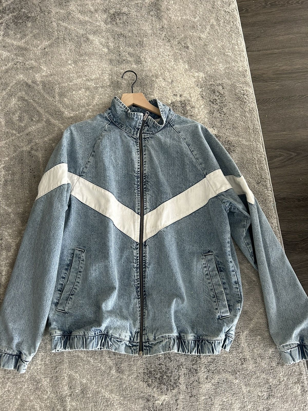 Bdg meadowland denim track jacket best sale