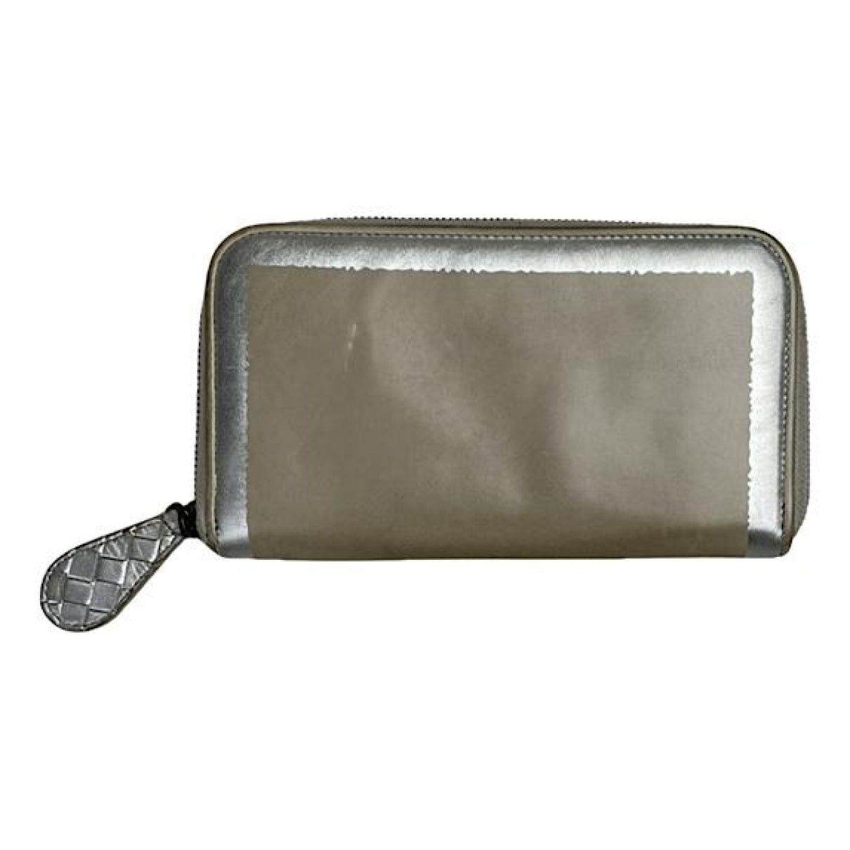 Bottega Veneta Silver Leather Wallet Size ONE SIZE - 1 Thumbnail