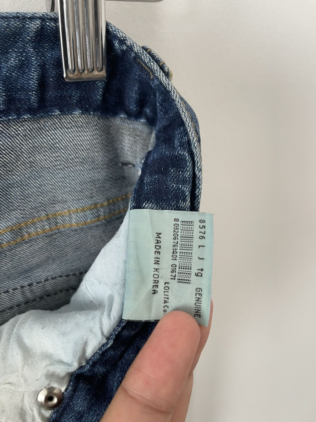 Japanese Brand Rare Vintage LOLITA JEANS Yoshitomo Nara Style Wings Pockets Size US 28 / EU 44 - 17 Thumbnail