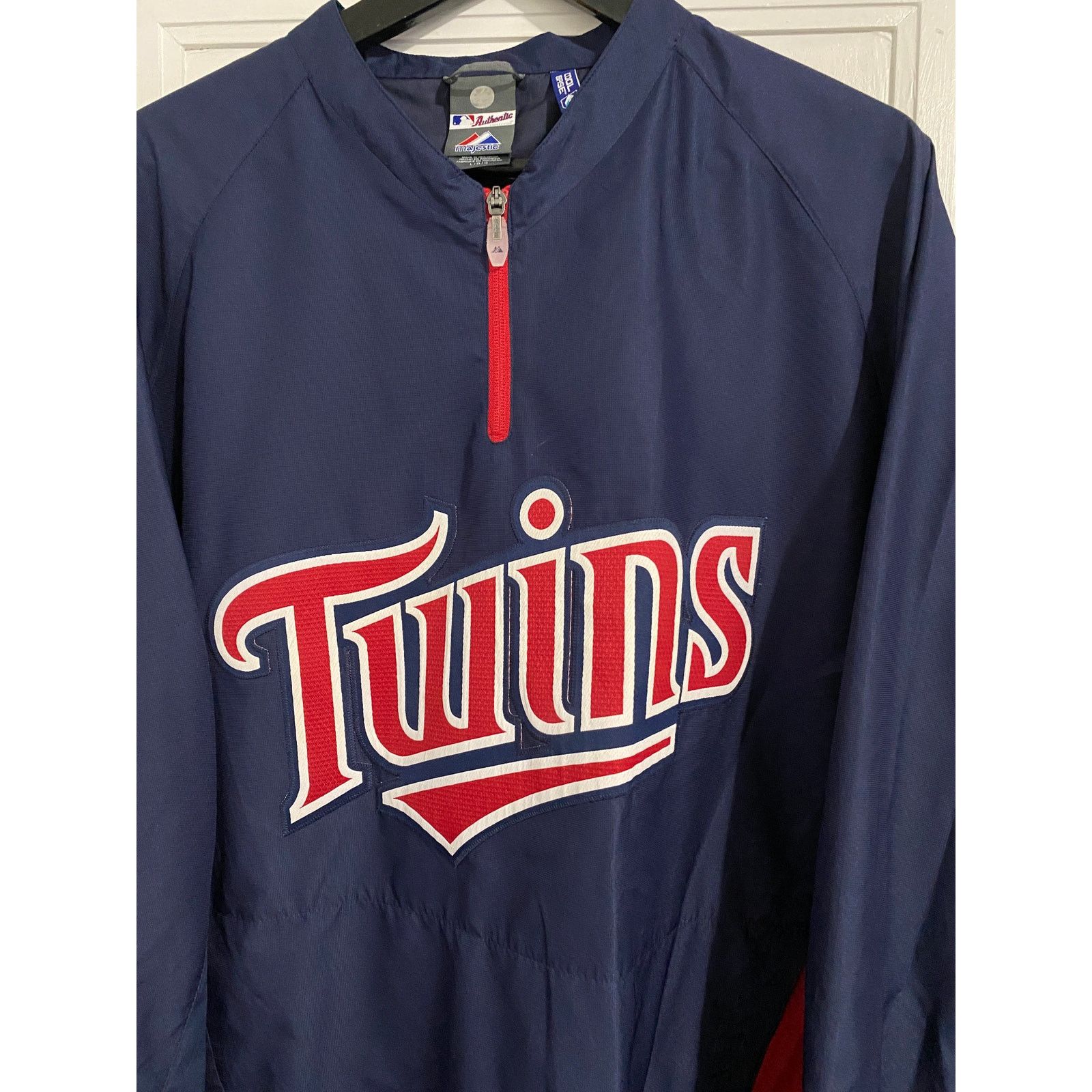 Majestic Minnesota Twins Majestic Cool Base Windbreaker Size Large Size US L / EU 52-54 / 3 - 2 Thumbnail