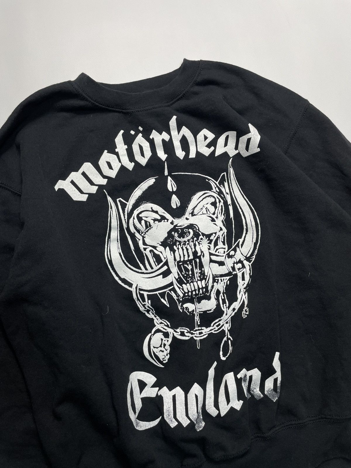 Band Tees Vtg Motorhead Grunge Faded Snaggletooth Band Sweat Size US M / EU 48-50 / 2 - 2 Thumbnail