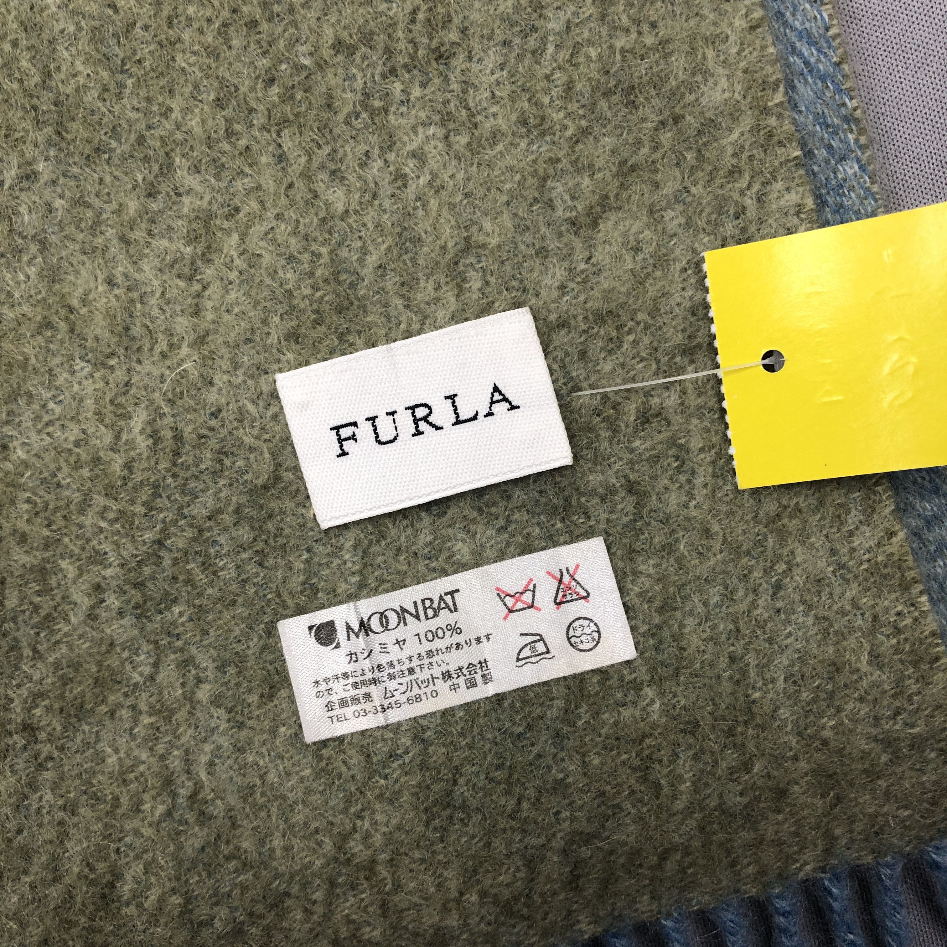 Furla Vintage Furla Scarf Muffler Fringe Wool Cashmere Scarves Size ONE SIZE - 5 Thumbnail