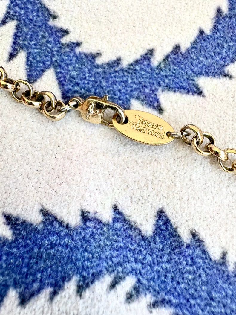 Vivienne Westwood Vivienne Westwood Large Gold Orb Earth Planet Necklace Size ONE SIZE - 8 Thumbnail