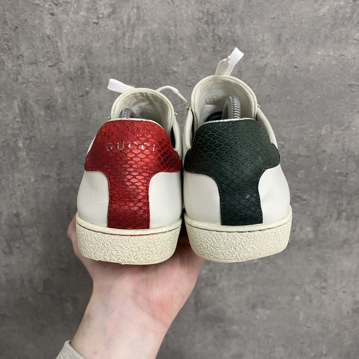 Gucci Gucci Ace Bee Embroidered Sneakers Size US 7.5 / EU 40-41 - 8 Thumbnail