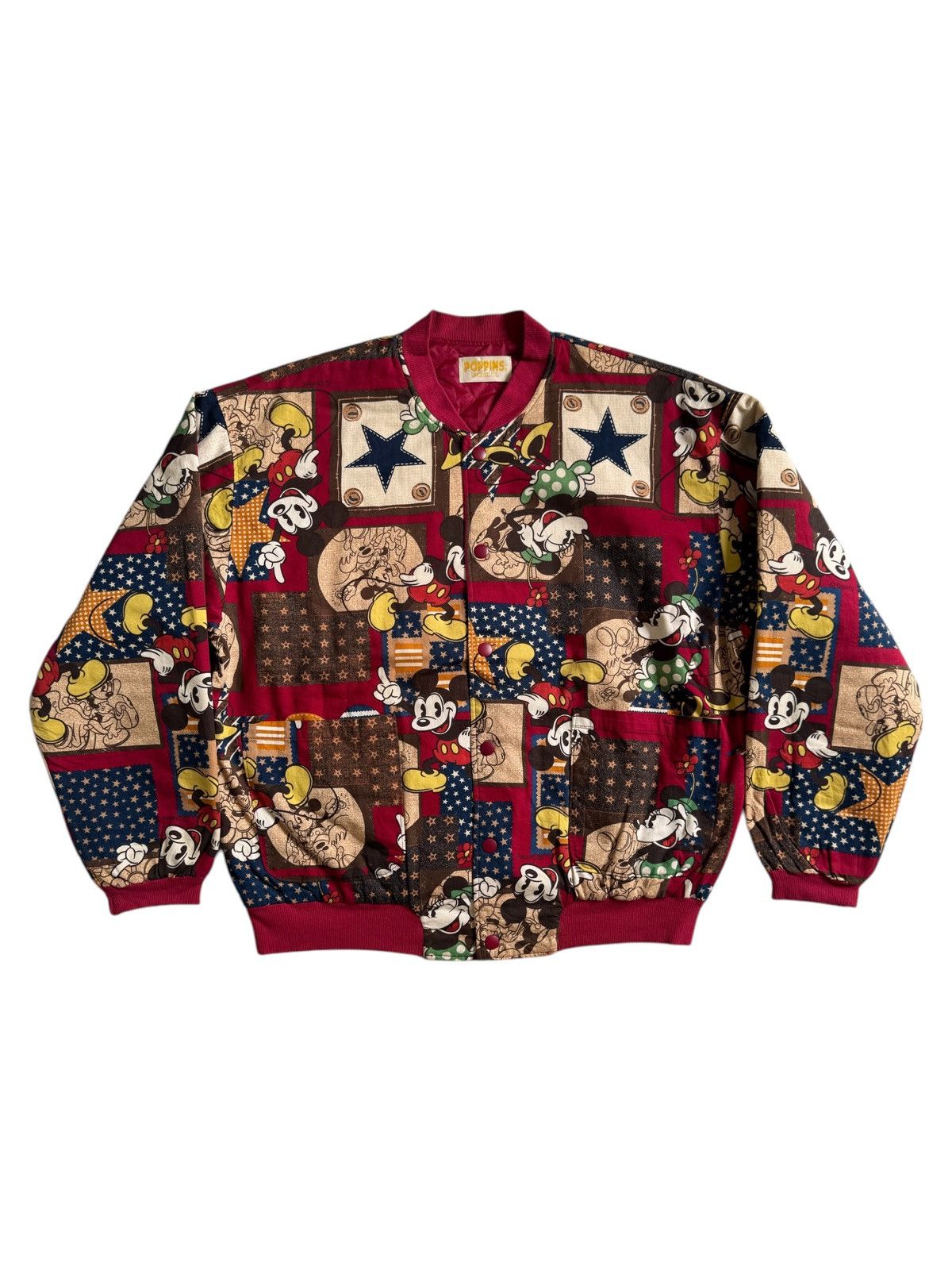 Cartoon Network VERY RARE VINTAGE JACKET COACH MICKEY MOUSE POPPINS ALL OVER Size US M / EU 48-50 / 2 - 1 Thumbnail