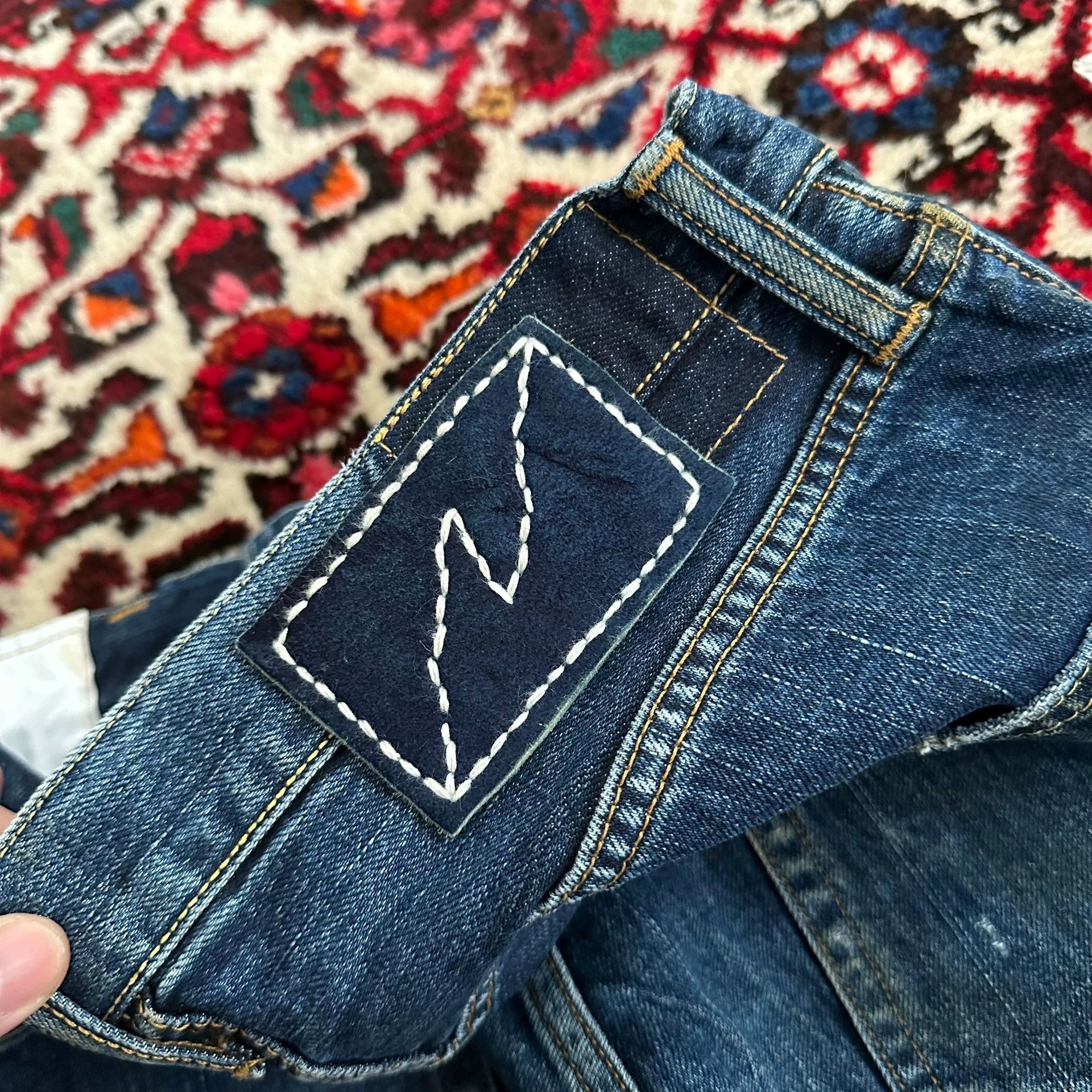 Visvim visvim 19aw DRY3 1 washed jeans oil distressed lightning tag Size US 31 - 6 Thumbnail