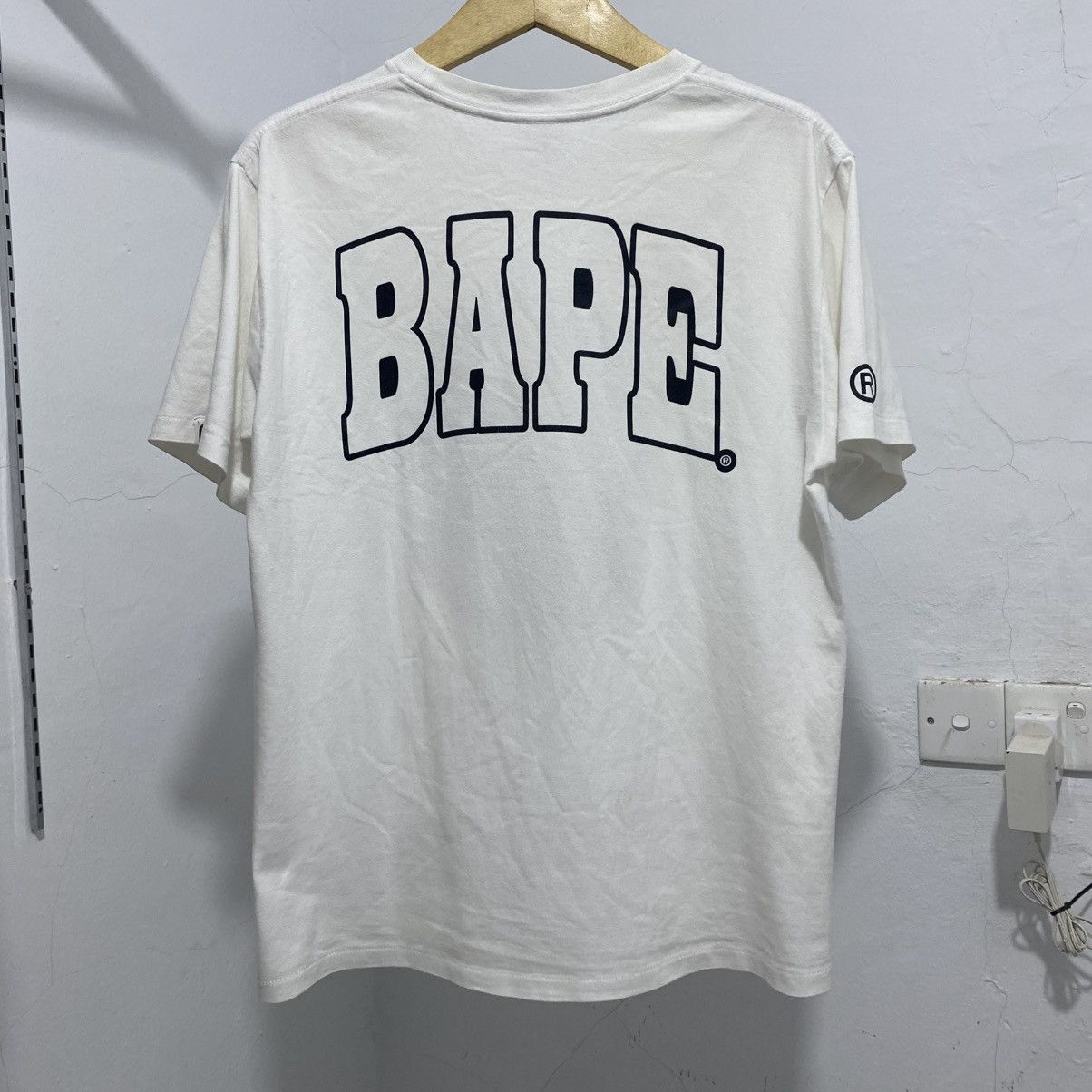 Bape Bape Head Camo White Shirt Size US M / EU 48-50 / 2 - 2 Thumbnail