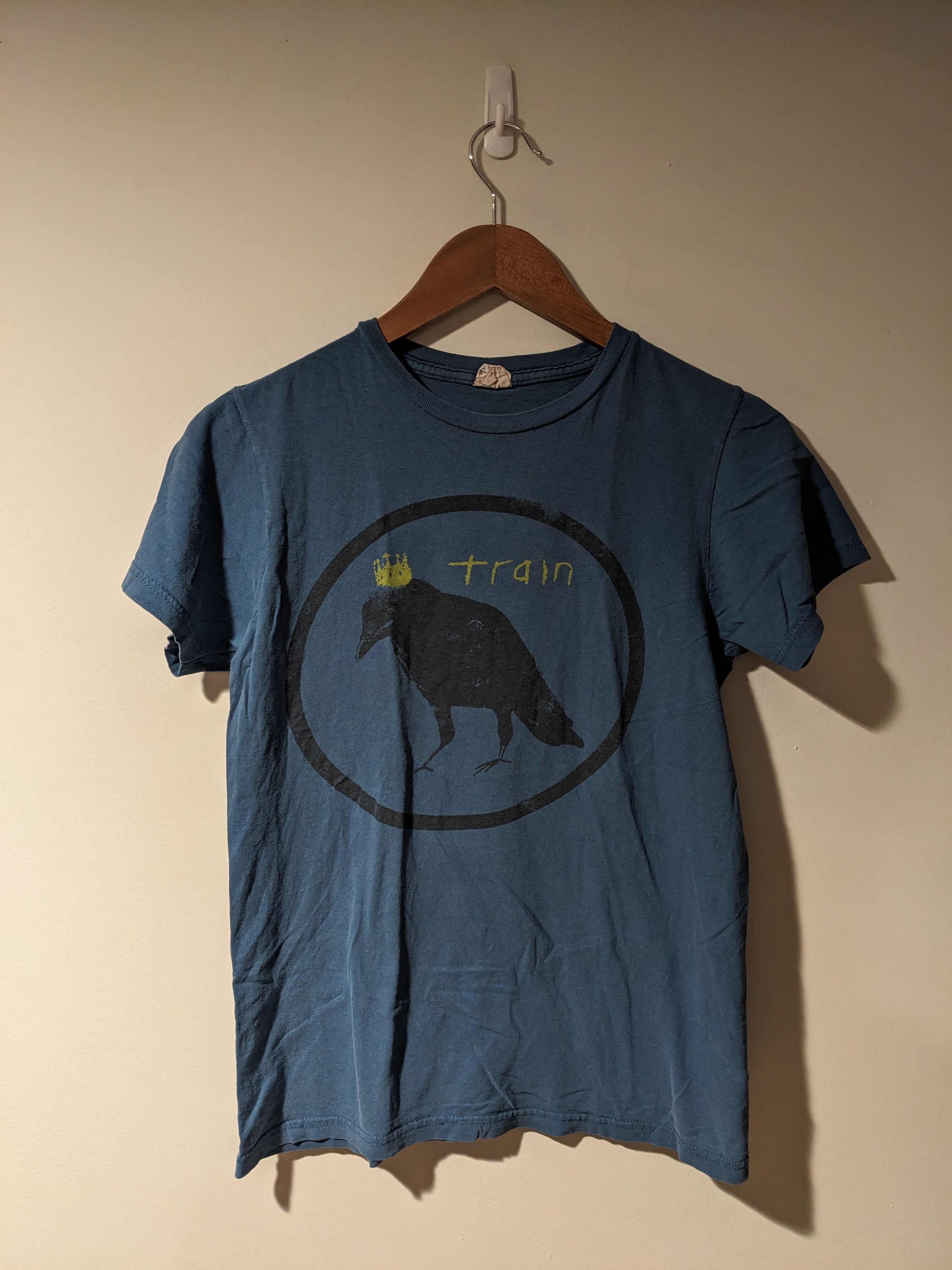 Hot Topic × Vintage Vintage 2011 Train Rock Band Tour Blue Small T-Shirt Size US S / EU 44-46 / 1 - 1 Thumbnail