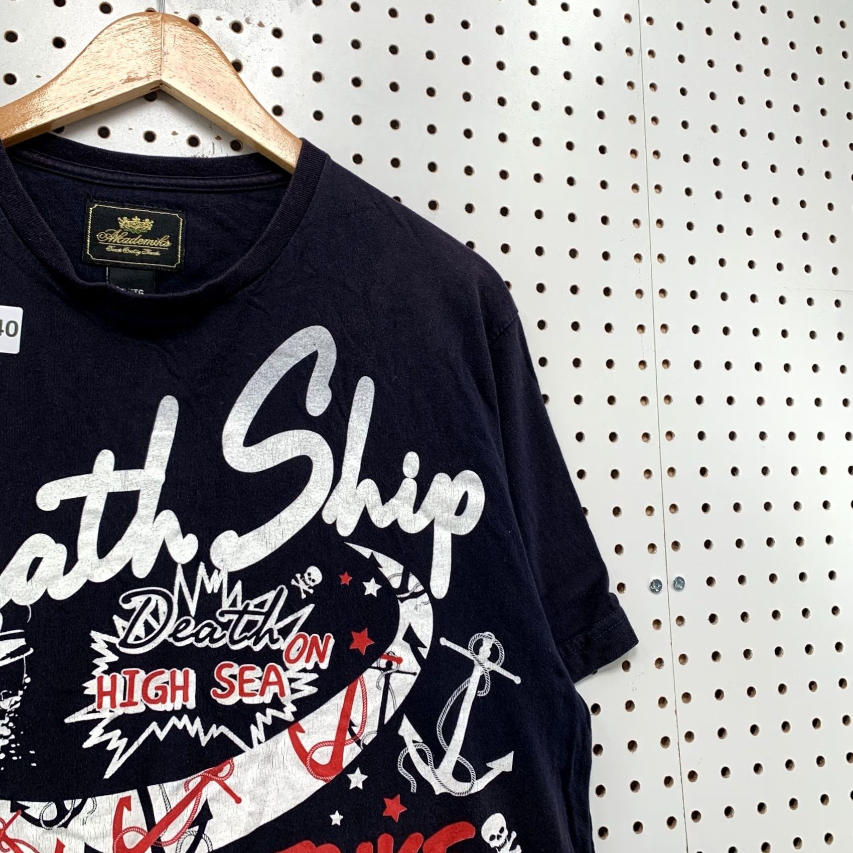 Akademiks VINTAGE Akademiks Shirt Mens XL Blue AOP All Over Print 21.5x29.5 Size US XL / EU 56 / 4 - 4 Thumbnail